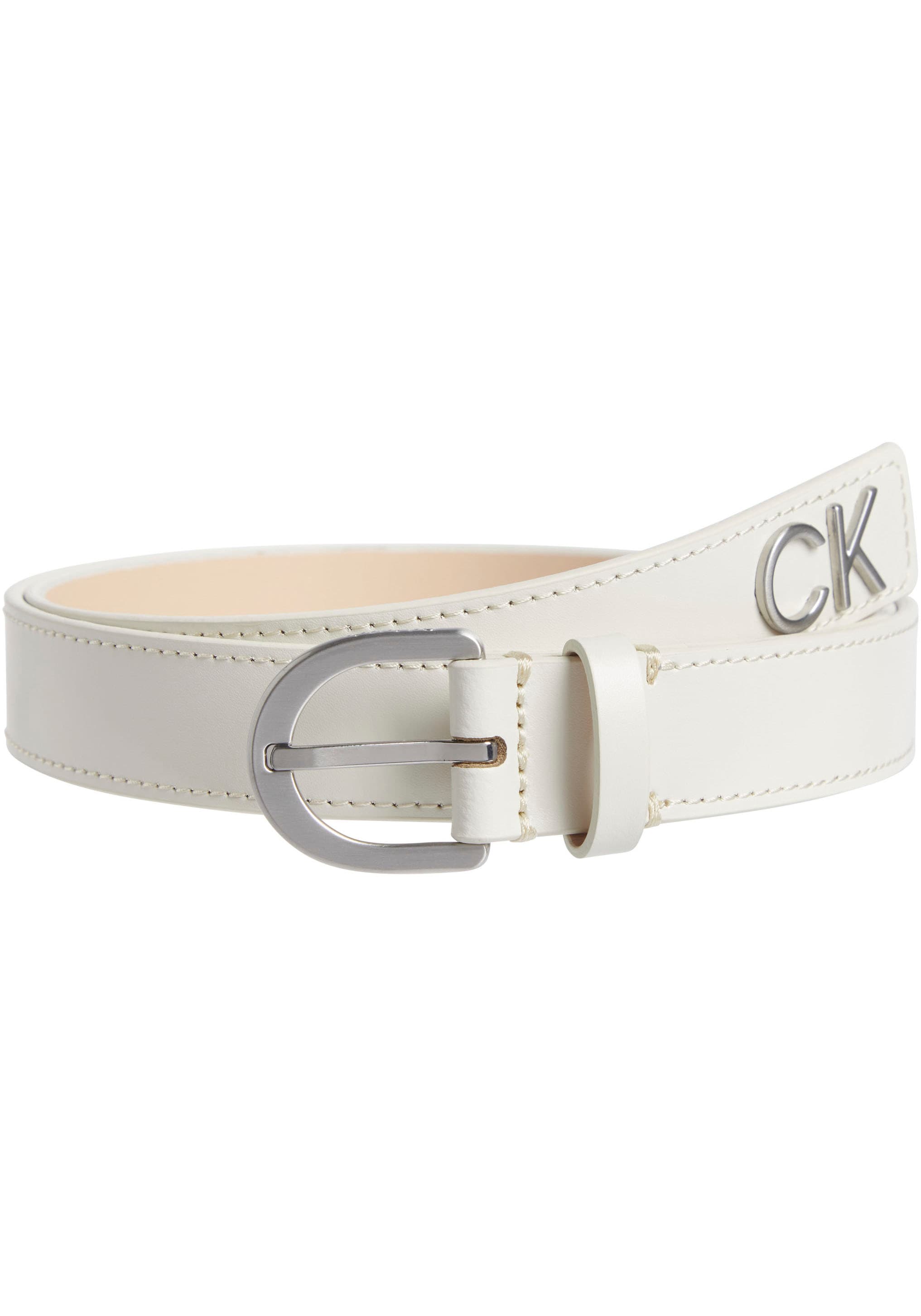 Calvin Klein Ledergürtel »RE-LOCK RND BCKL BLT W/TIP 25MM«, mit  Einfachdornschließe bestellen bei OTTO