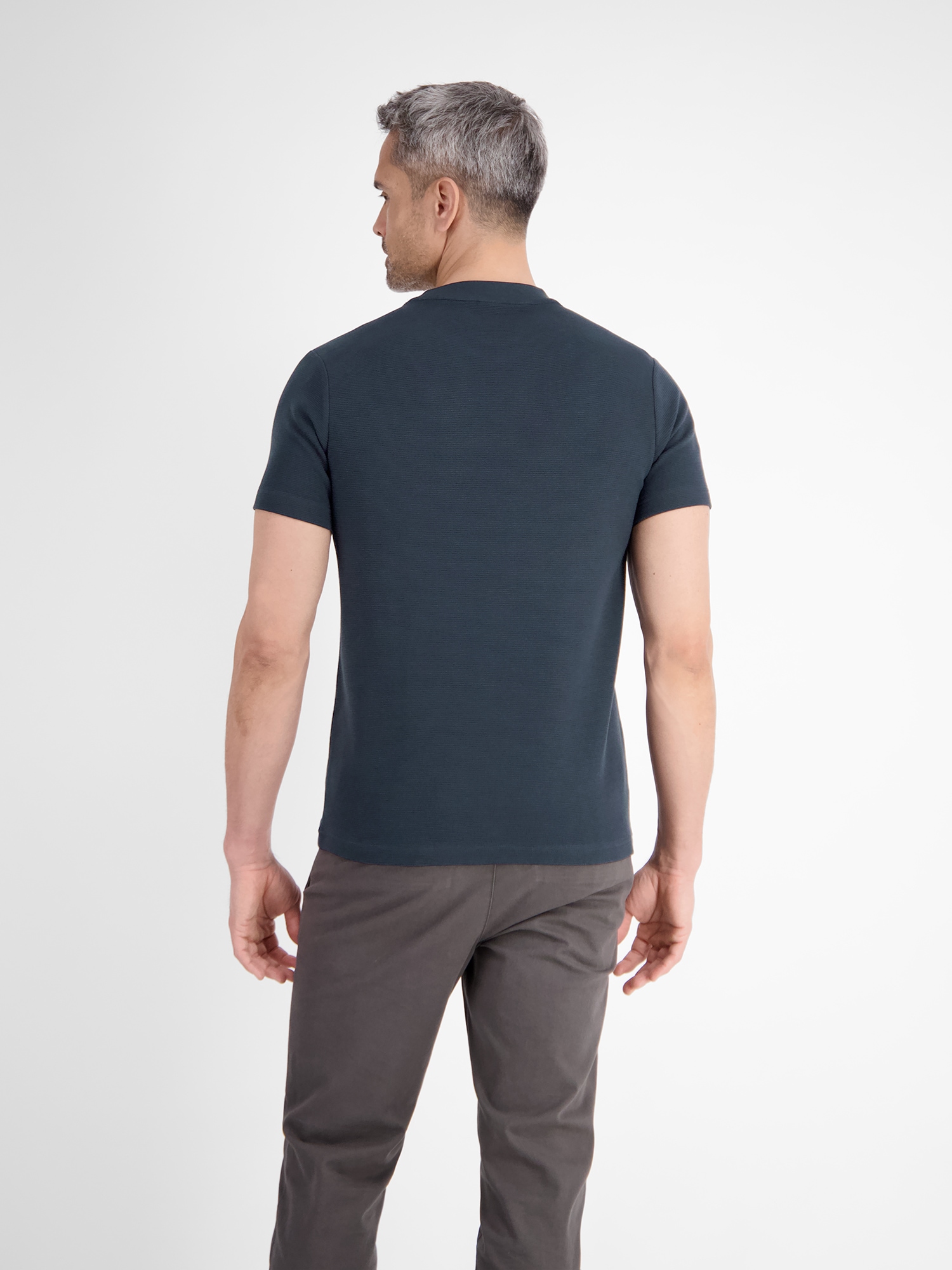 LERROS T-Shirt »LERROS Herren T-Shirt in Strukturqualität«