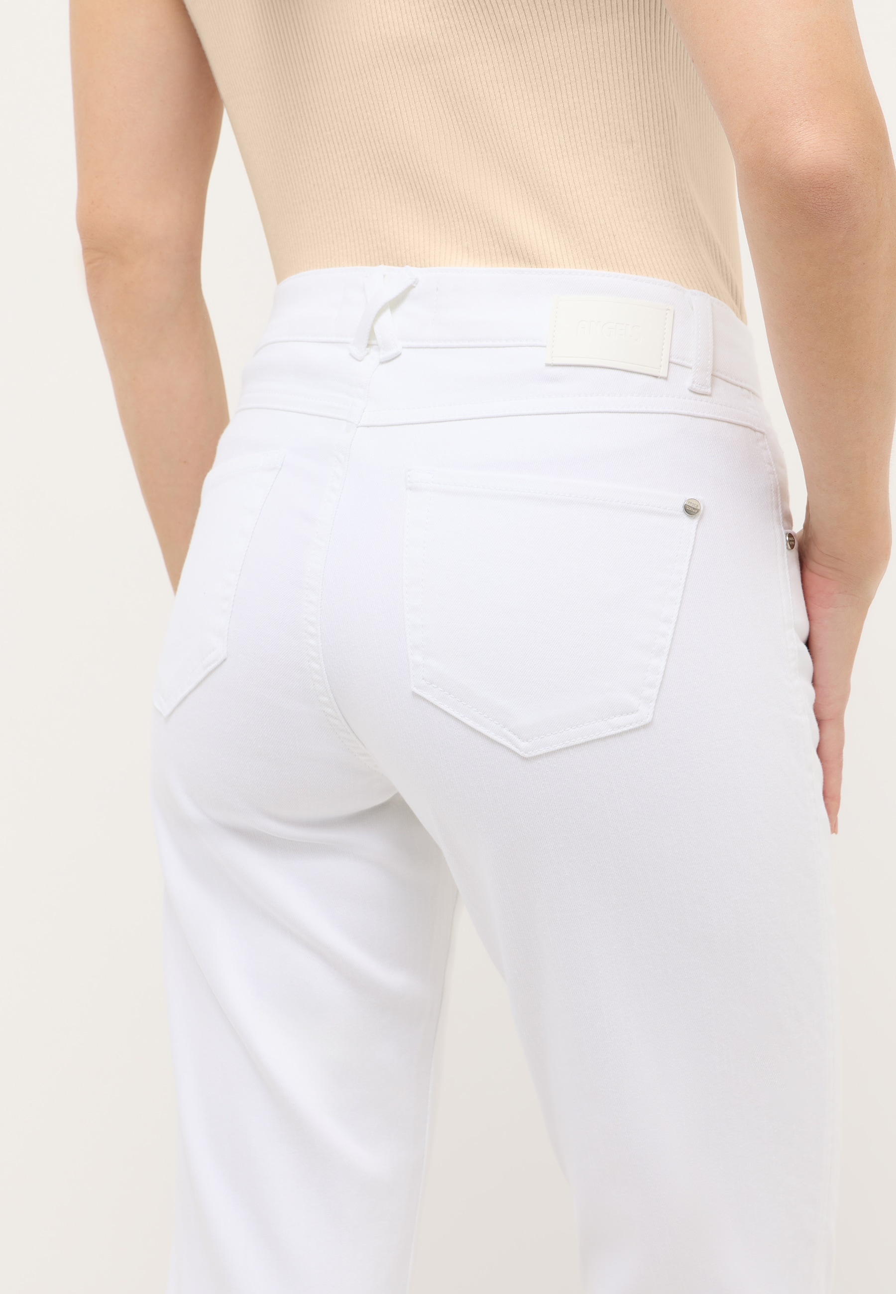 ANGELS Mom-Jeans »DARLEEN CROP TU« im Five-Pocket Style