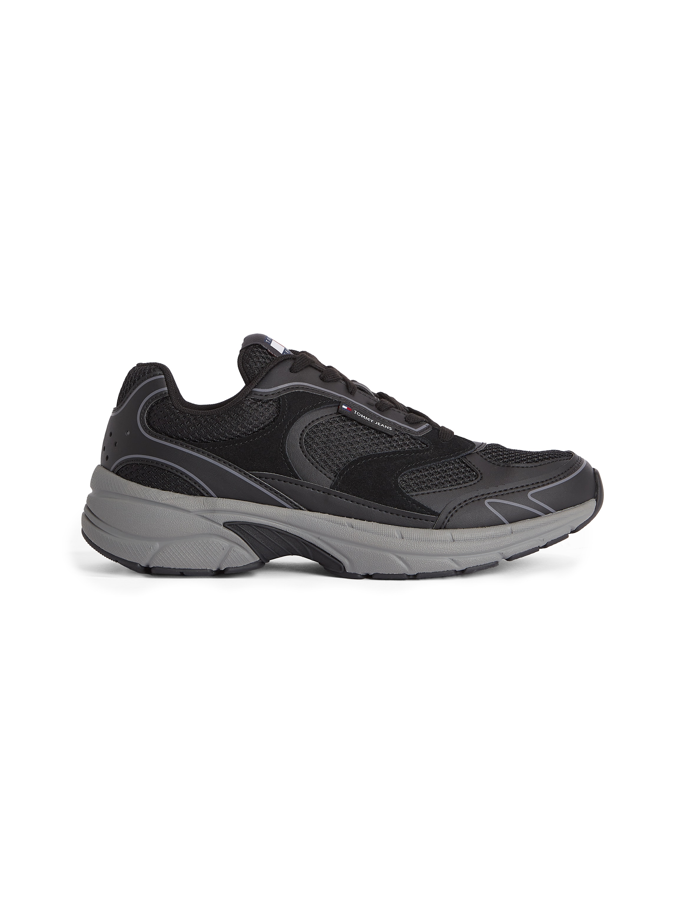Tommy Jeans Sneaker »THE CONEY«, Freizeitschuh, Halbschuh, Schnürschuh mit seitlichem Label