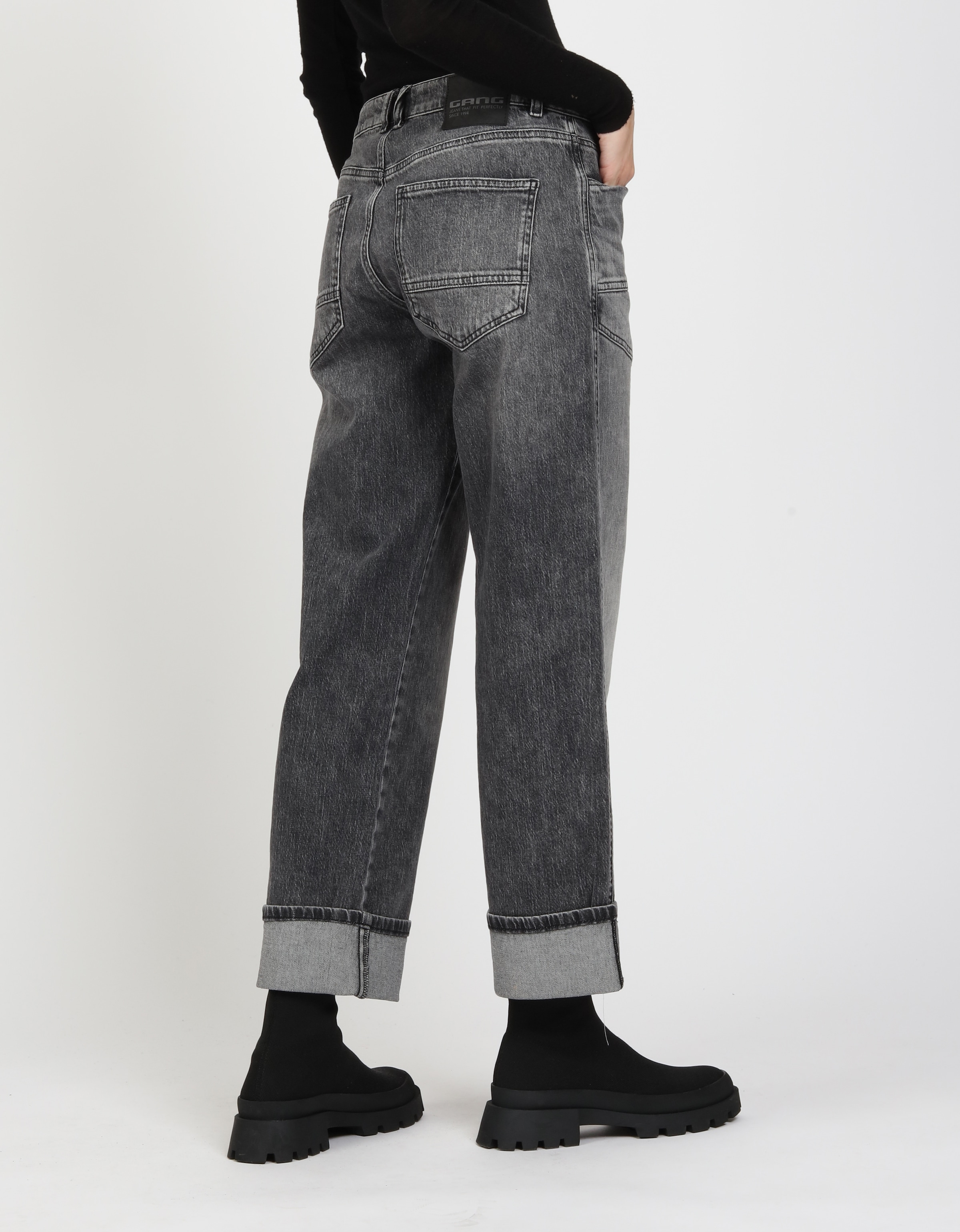 GANG Loose-fit-Jeans »94ROBERTA«, mit übergroßen aufgesetzten Taschen