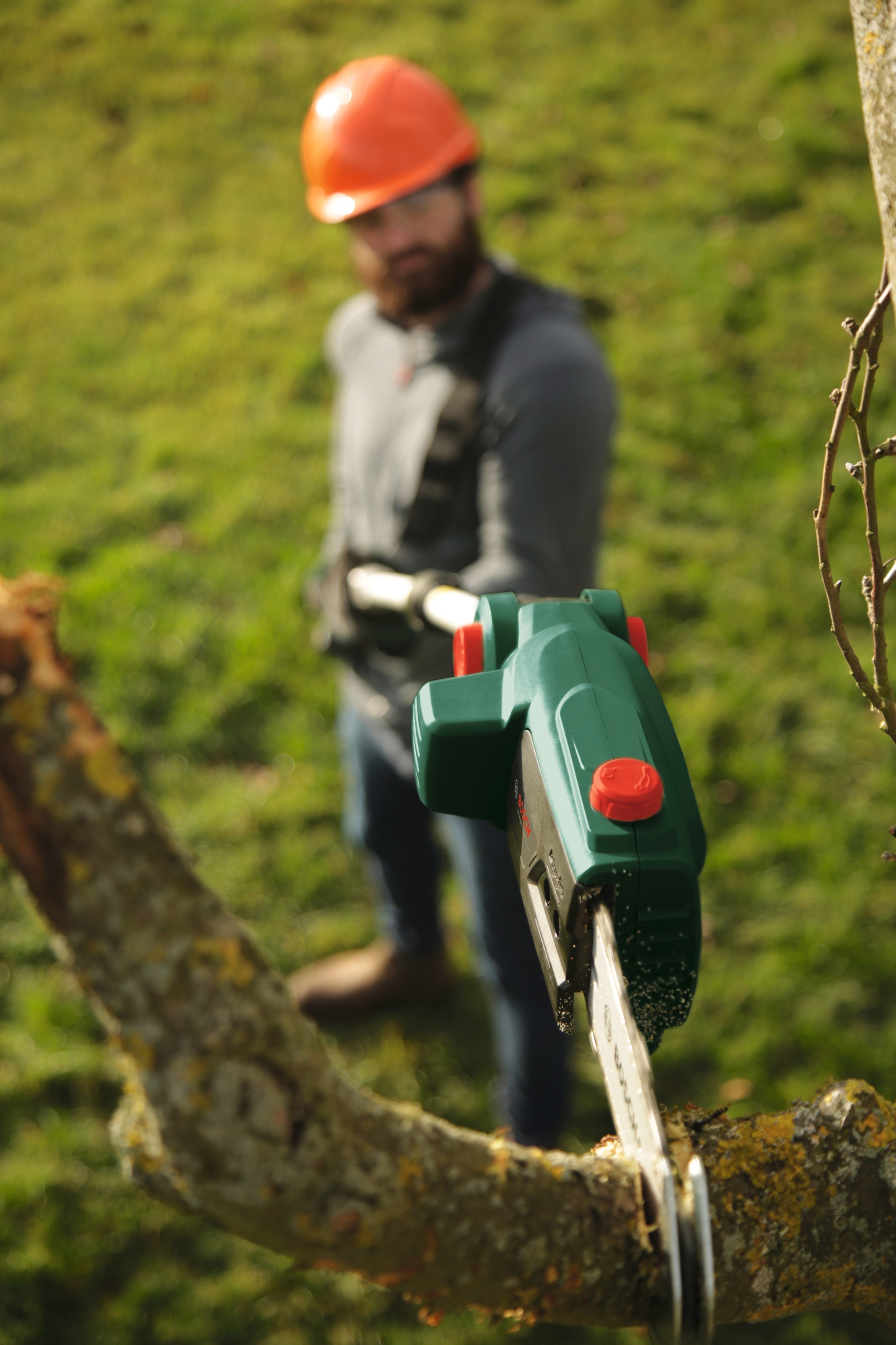 Bosch Home & Garden Akku-Hochentaster »UniversalChainPole 18«, ohne Akku und Ladegerät