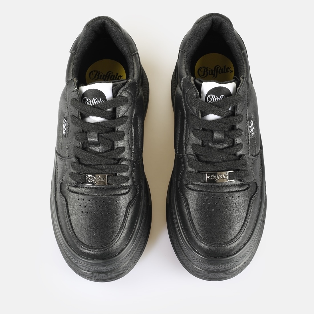 Buffalo Plateausneaker »BESU VEGAN«  Streetwear-Sneaker, Schnürschuh, Halbschuh mit Memory Foam-Innensohle