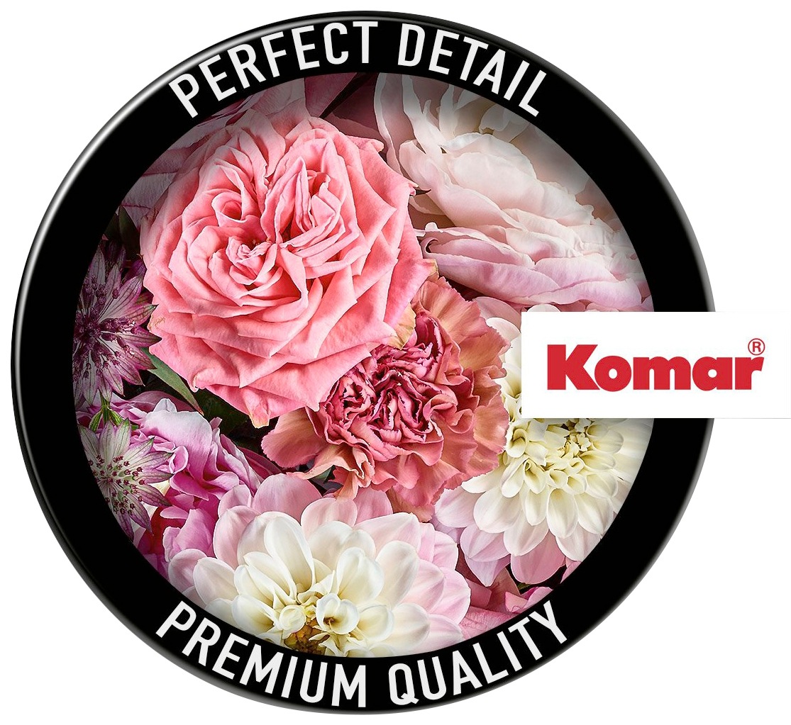 Komar Fototapete »Vlies selbstklebend - Beautiful Blossoms - Größe 125 x 125 cm«, bedruckt, Wohnzimmer, Schlafzimmer