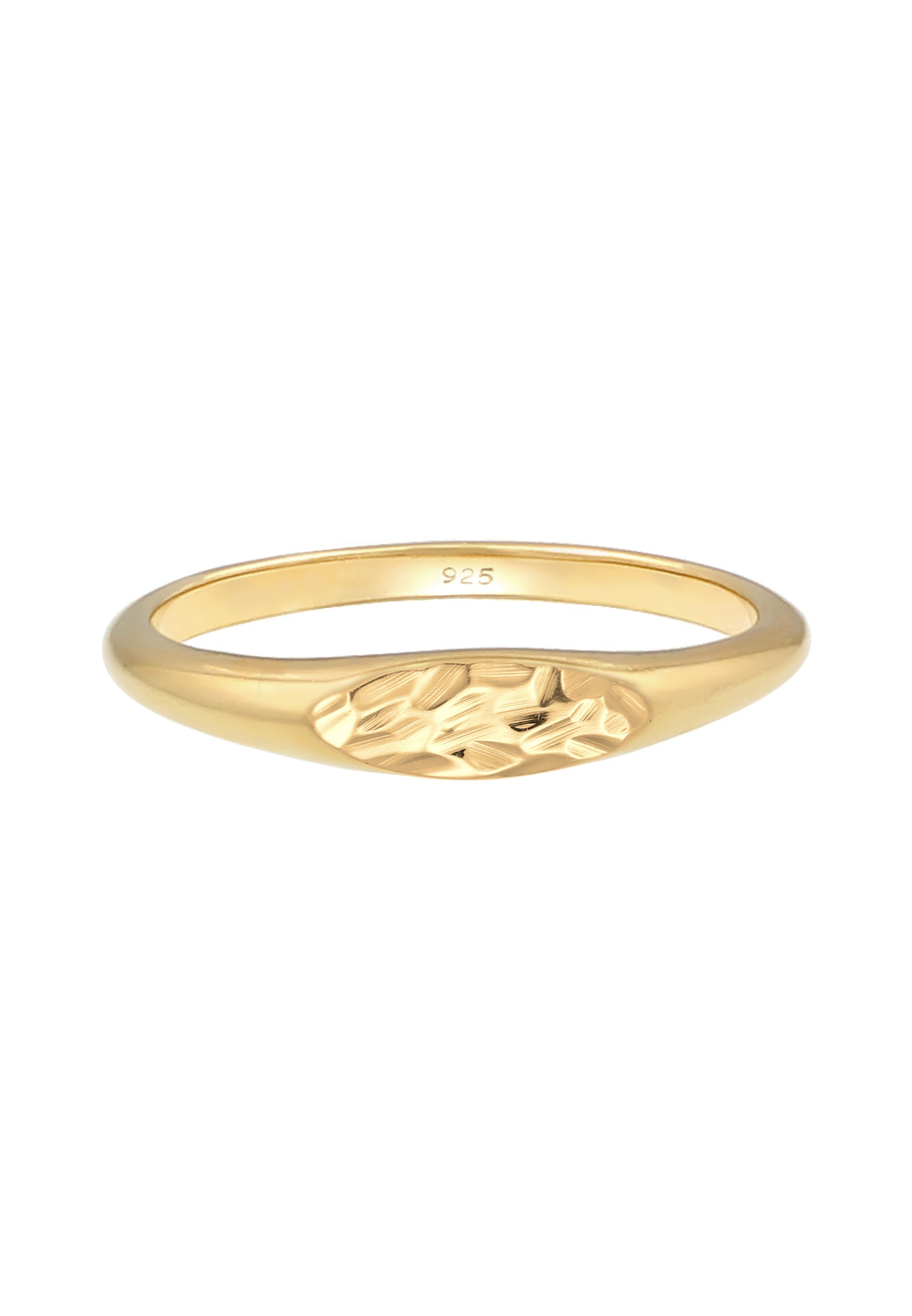 Elli Siegelring »Ring Siegelring Oval Pinky Ring 925 Silber«