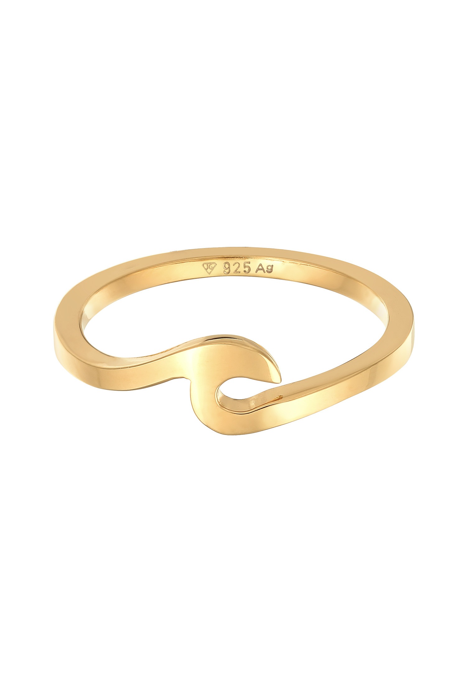 Elli Silberring »Ring Welle Wave Ozean Maritim 925 Silber«