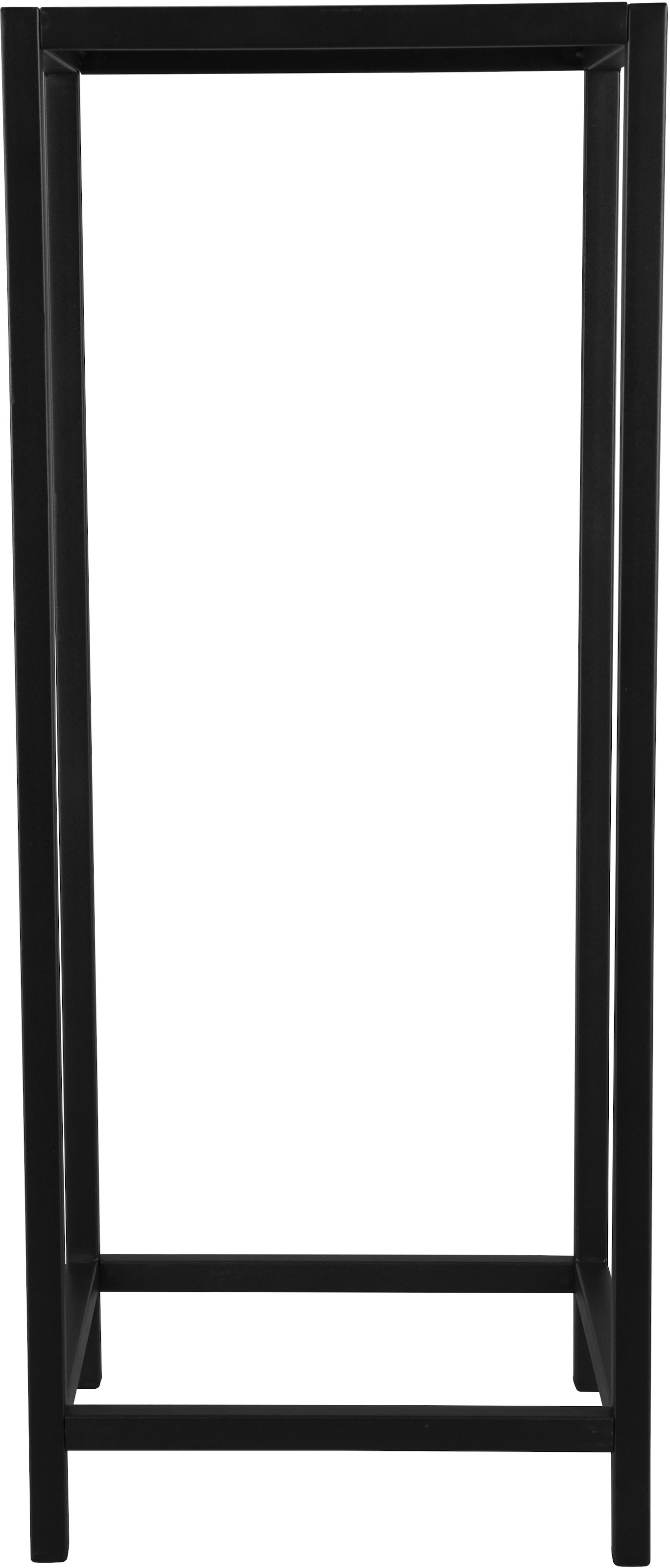 MIRRORS AND MORE Beistelltisch »Veronika«, schwarzes Metallgestell