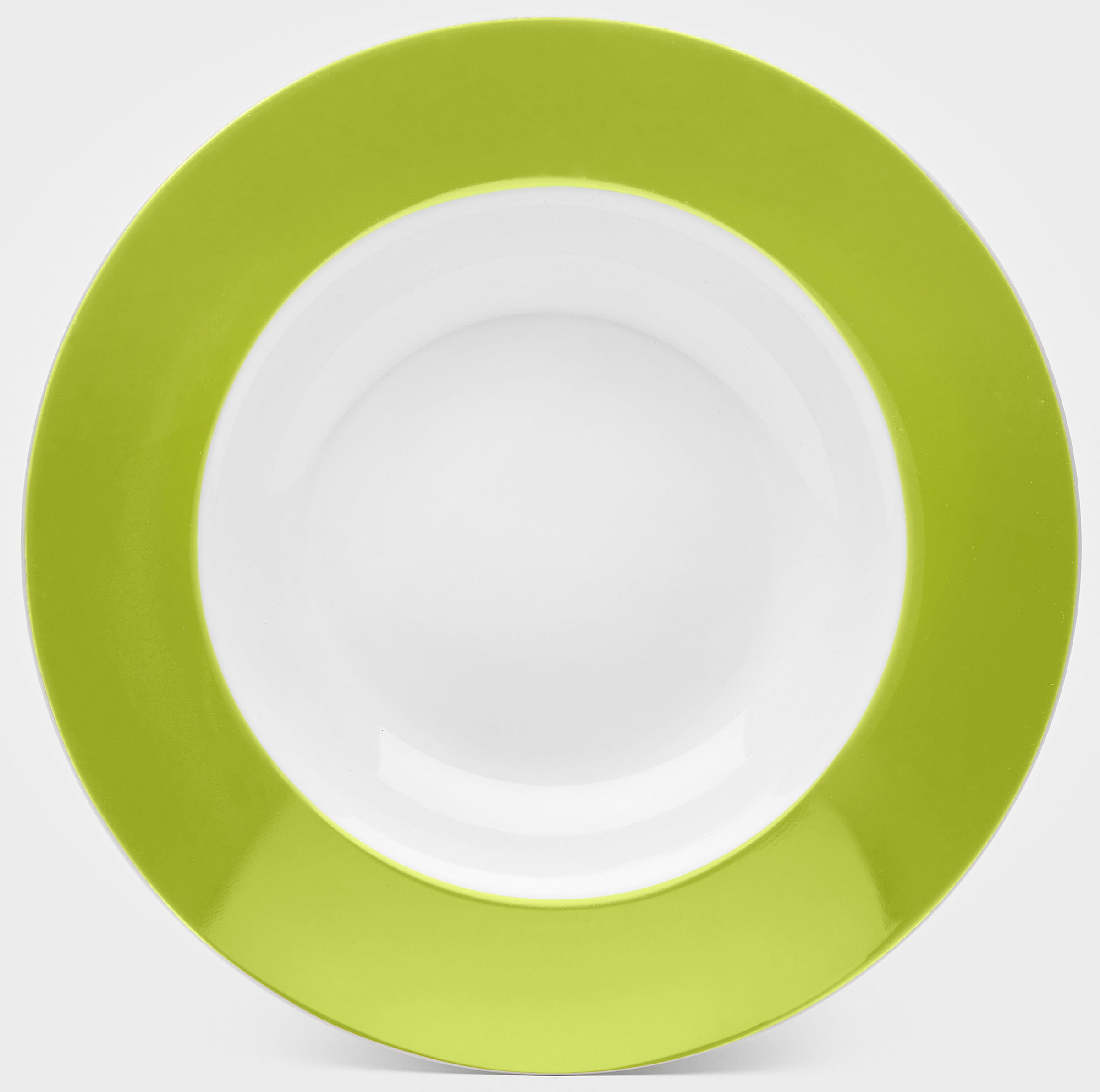 van Well Suppenteller »Vario« Porzellan, spülmaschinen- und mikrowellengeeignet, Ø 21,5 cm