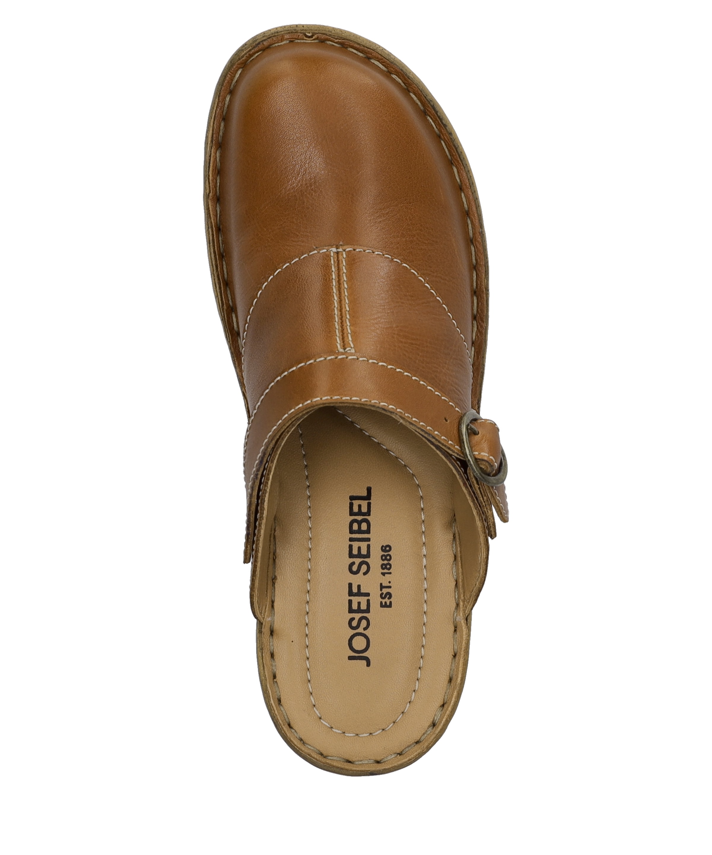 Josef Seibel Clog »Catalonia 83, cognac«