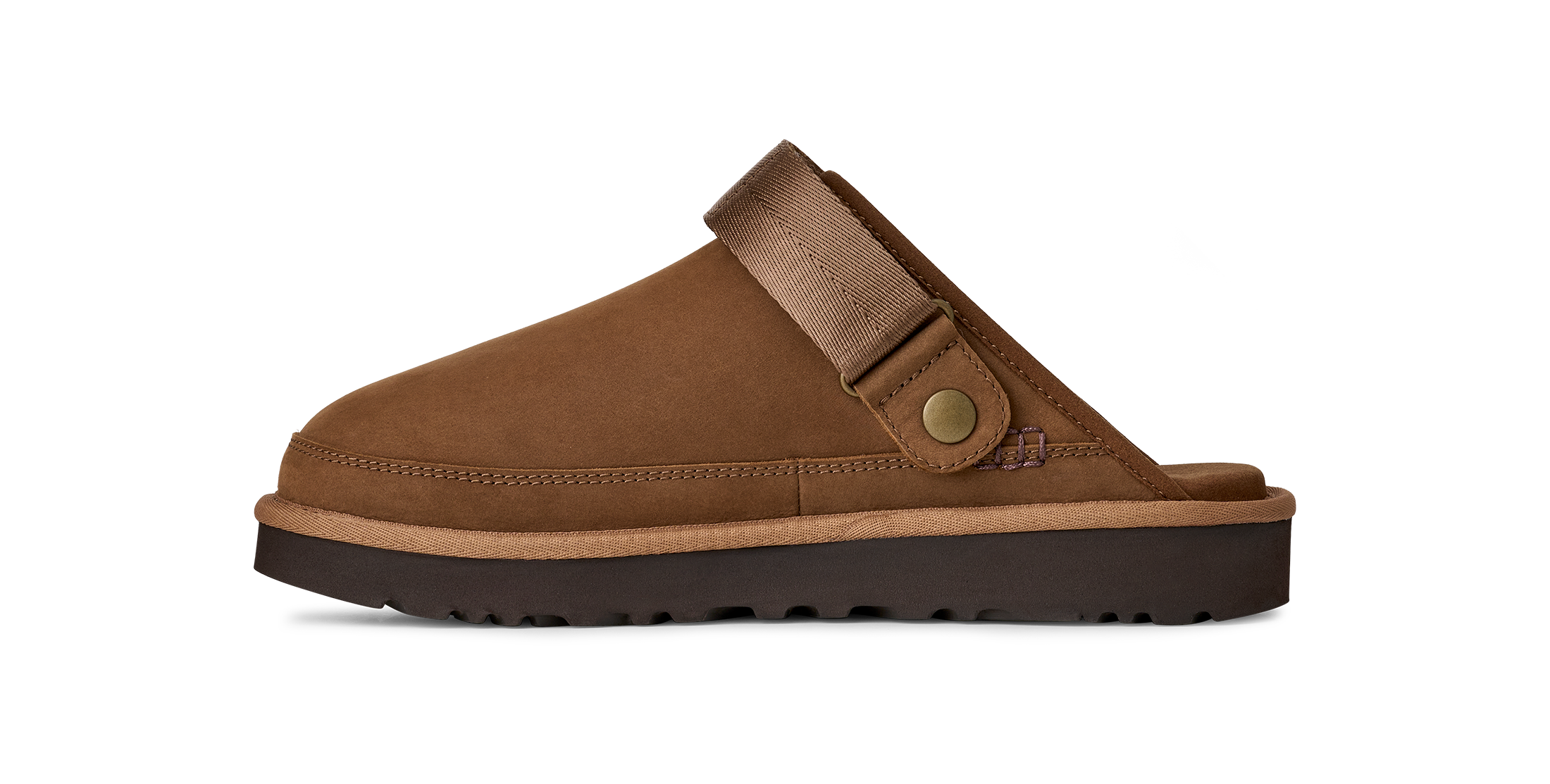 UGG Clog »GOLDENCOAST CLOG II NUBUCK«  Mule, Sabot, Hausschuh, Fußbett mit Memory-Schaum