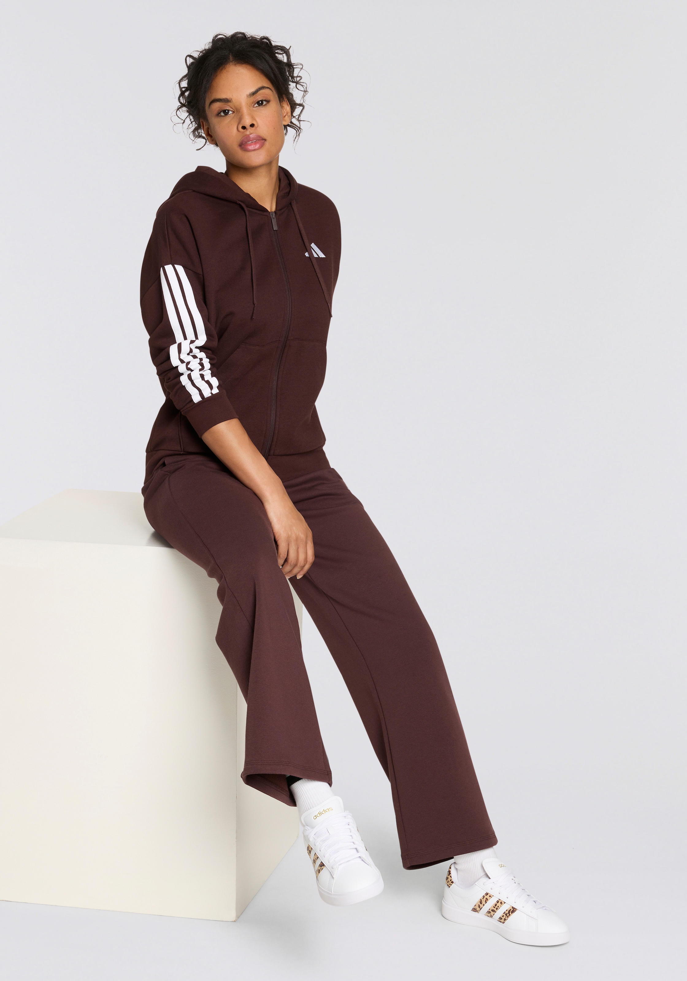 adidas Sportswear Kapuzensweatshirt »W 3S FL FZ HD«