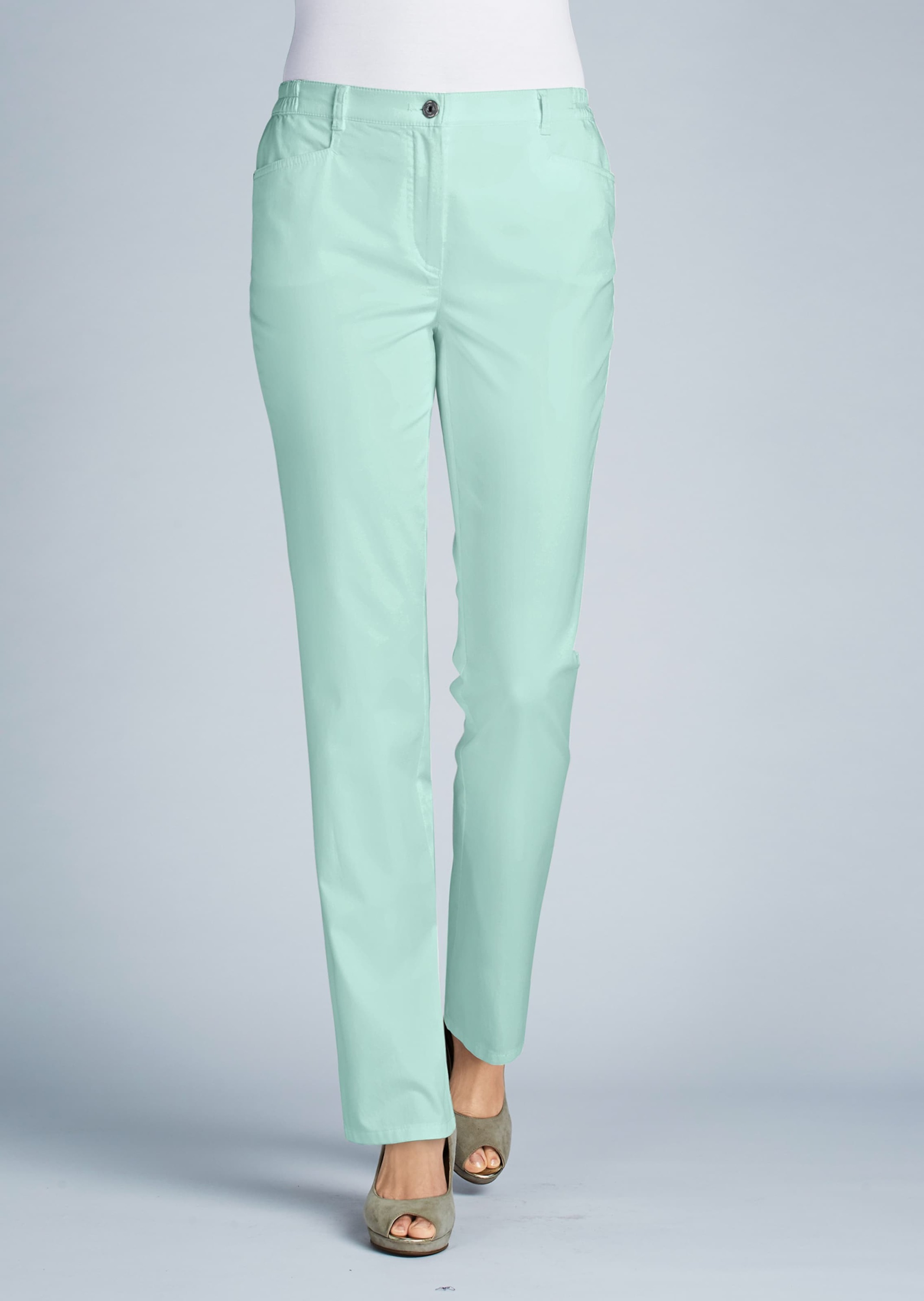 GOLDNER Stoffhose »Kurzgröße Leichte Baumwoll-Hose CARLA«