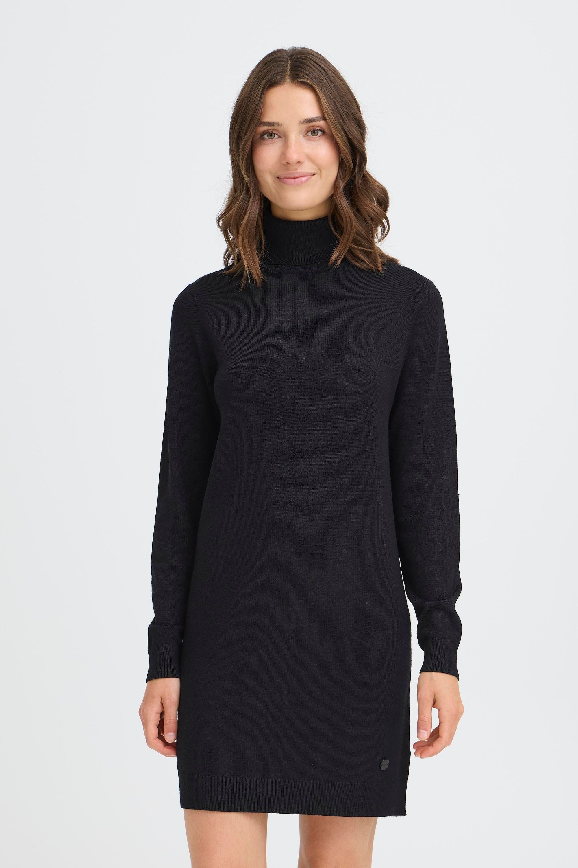 OXMO Strickkleid »Strickkleid OXAIDA ROLLNECK«