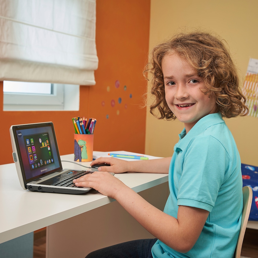 Vtech® Kindercomputer »School & Go, Genio Lernlaptop XL silber«