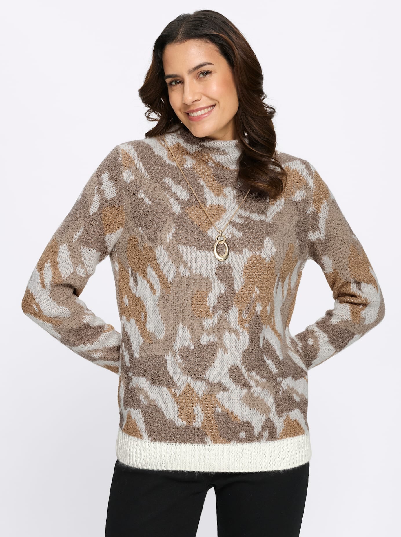   Jacquardpullover »Jacquard-Pullover«