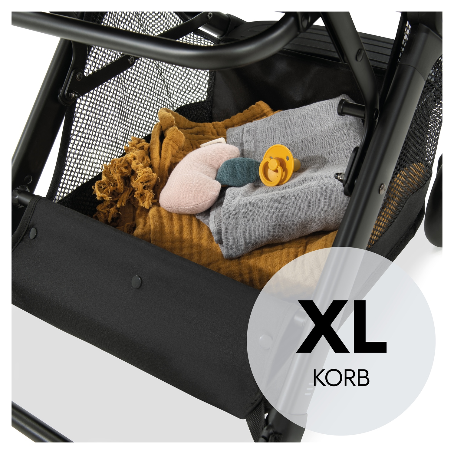 Hauck Kinder-Buggy »Travel N Care, Simba grey«, 25 kg, leicht; bis 22 kg belastbar; inkl. Schulter-Tragegrut