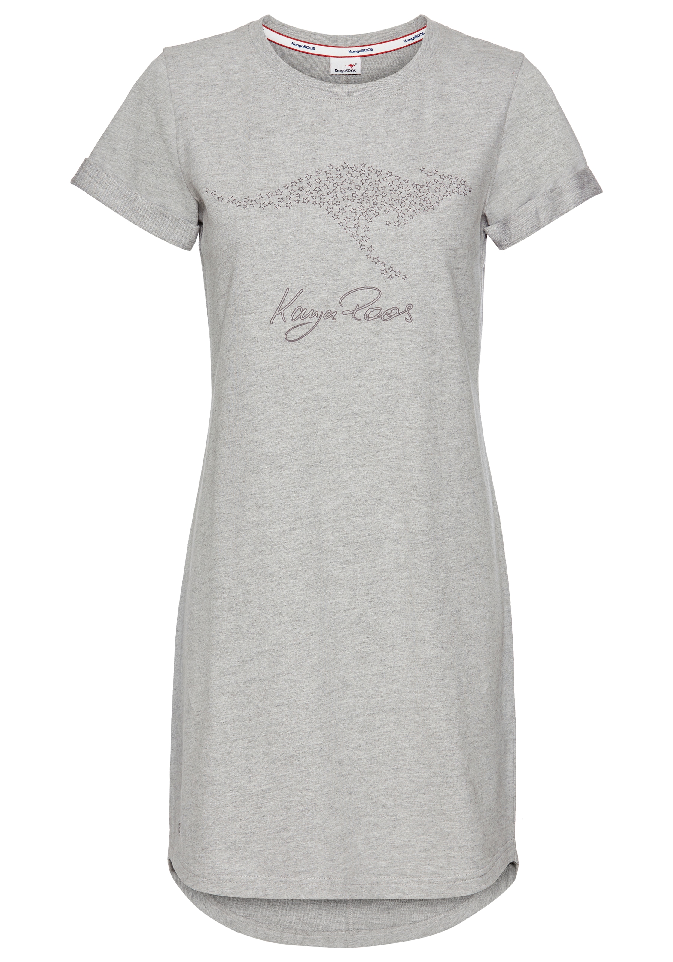 KangaROOS Sweatkleid, mit tollem Marken-Logo-Print - NEUE KOLLEKTION