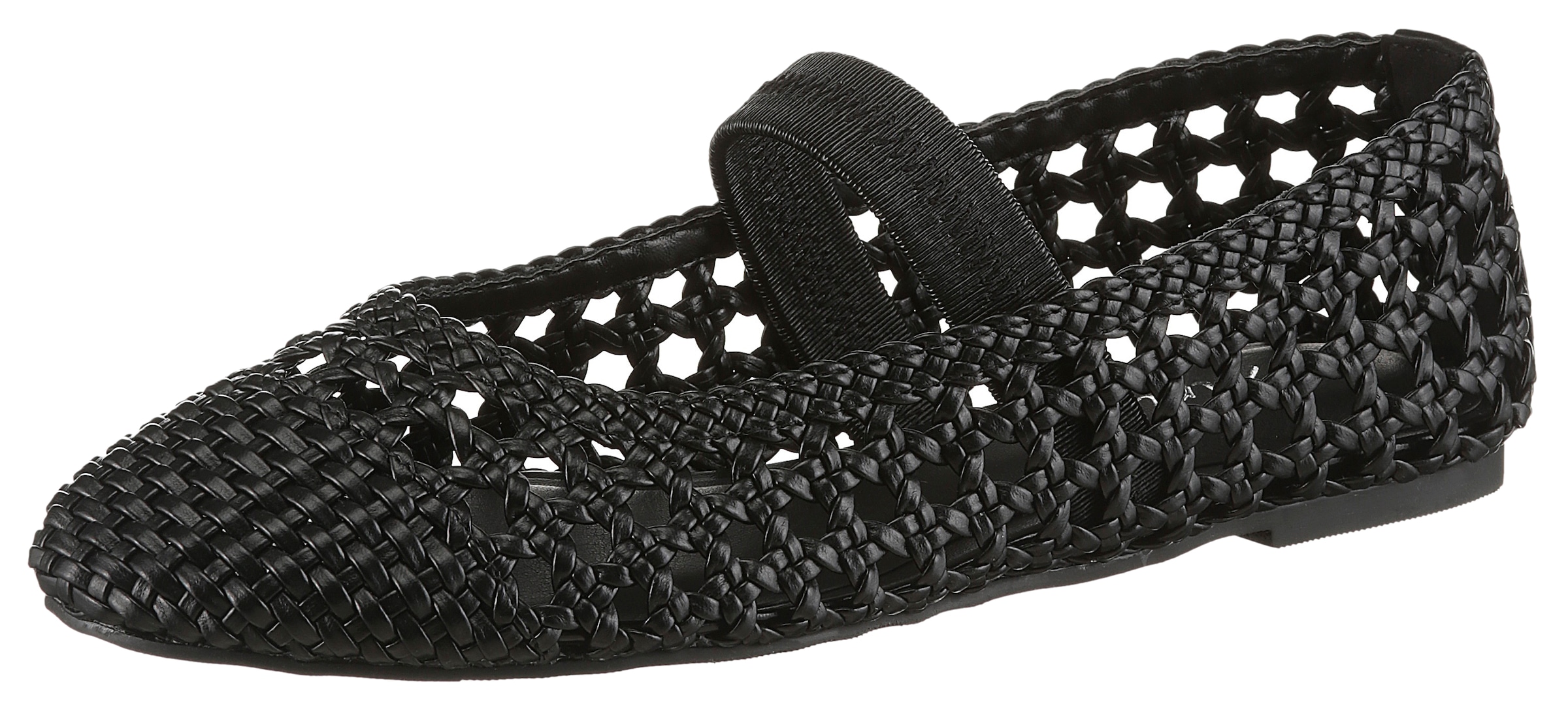 Aniston SHOES Ballerina  Sommerschuh in Flechtoptik - NEUE KOLLEKTION