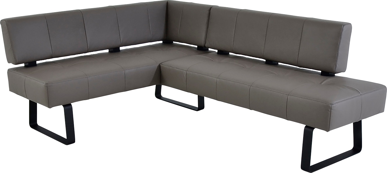 K+W Komfort & Wohnen Eckbank »Spider II«, Sitzsteppung, bequem durch Sandwichbauweise, 2 Stellmaße