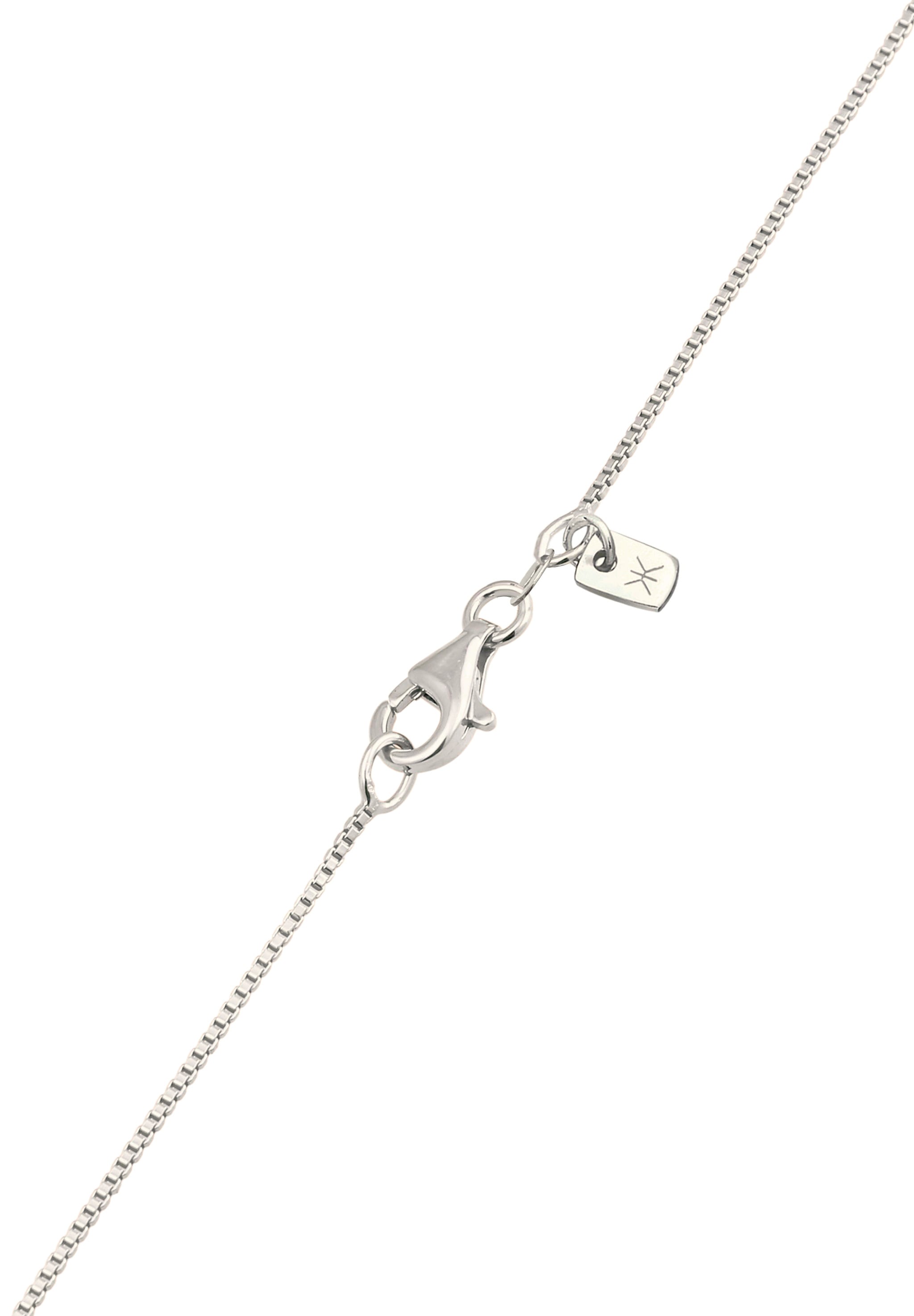 Kuzzoi Kette mit Anhänger »Halskette Anhänger Kreuz 925 Sterling Silber«