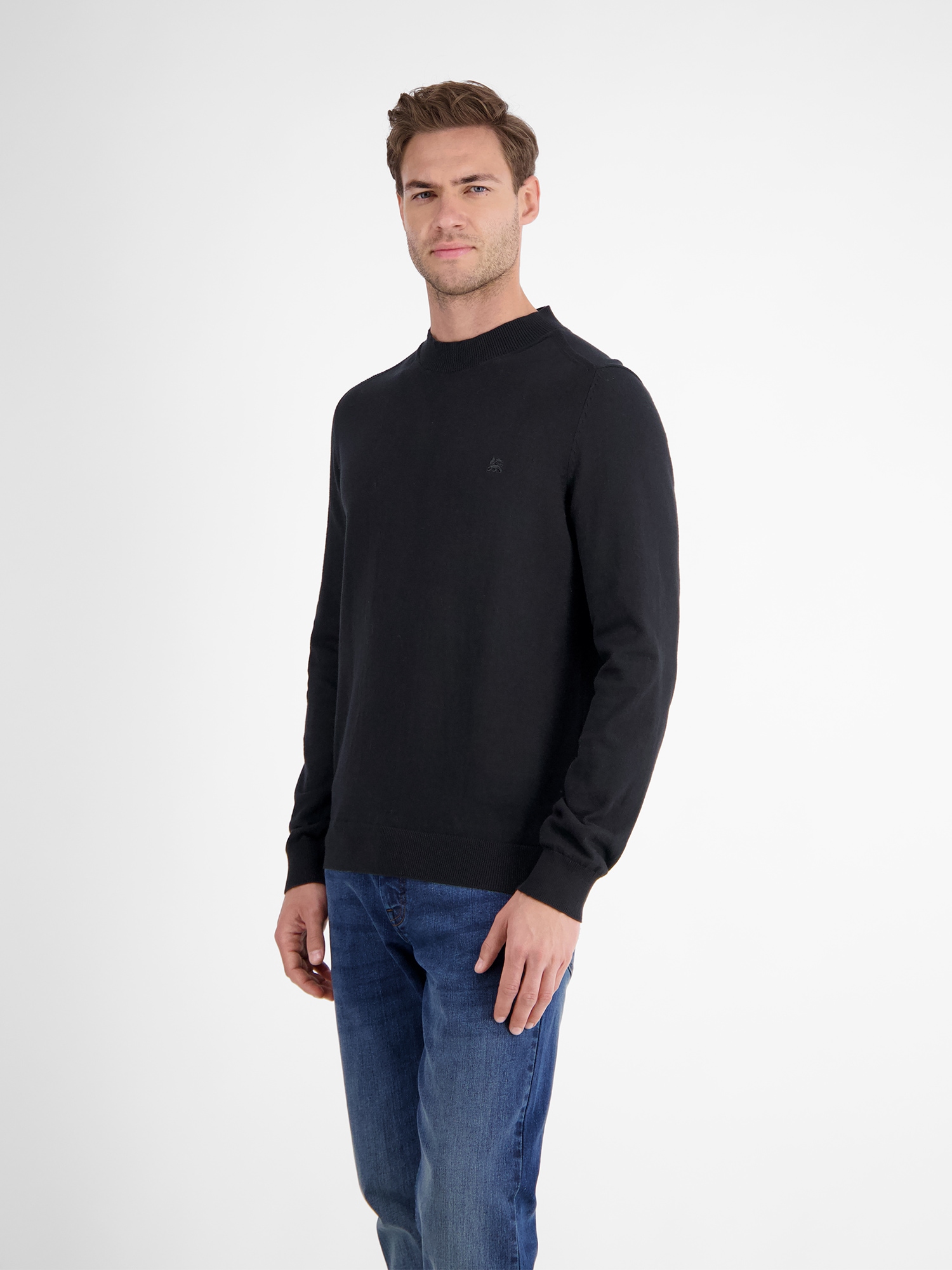 LERROS Strickpullover »LERROS Herren-Pullover mit Turtleneck«