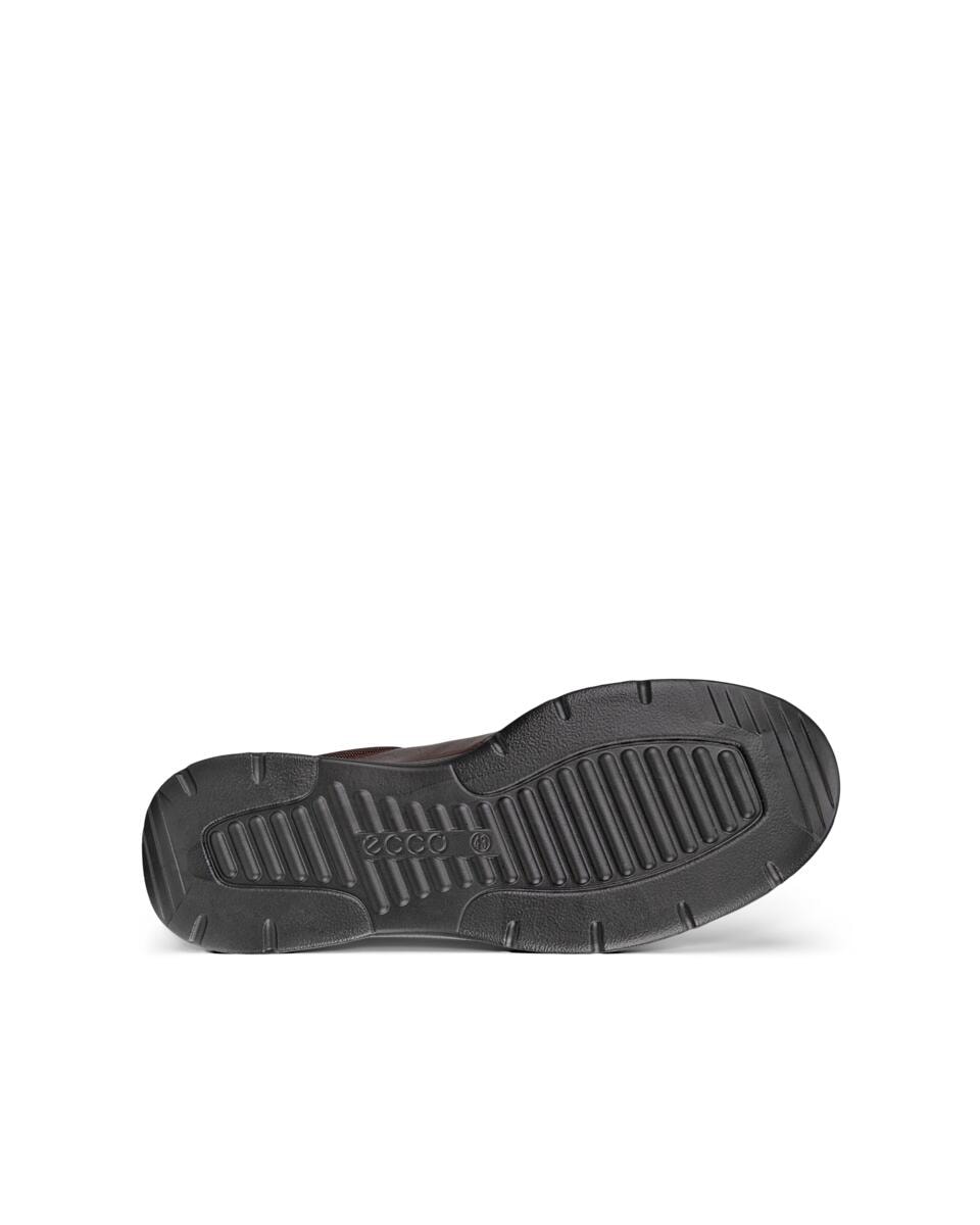 Ecco Schnürschuh »Irving«, Freizeitschuh, Halbschuh, Schnürschuh mit gepolstertem Schaftrand