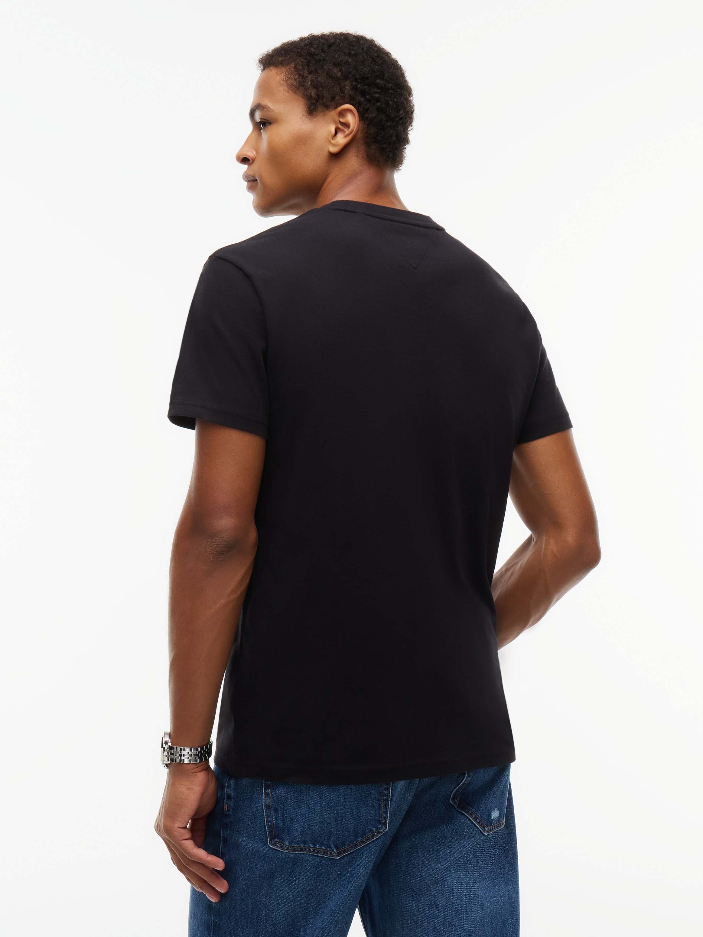 Tommy Jeans T-Shirt »TJM REGULAR SIGNATURE« Print, Rundhals, normale Passform