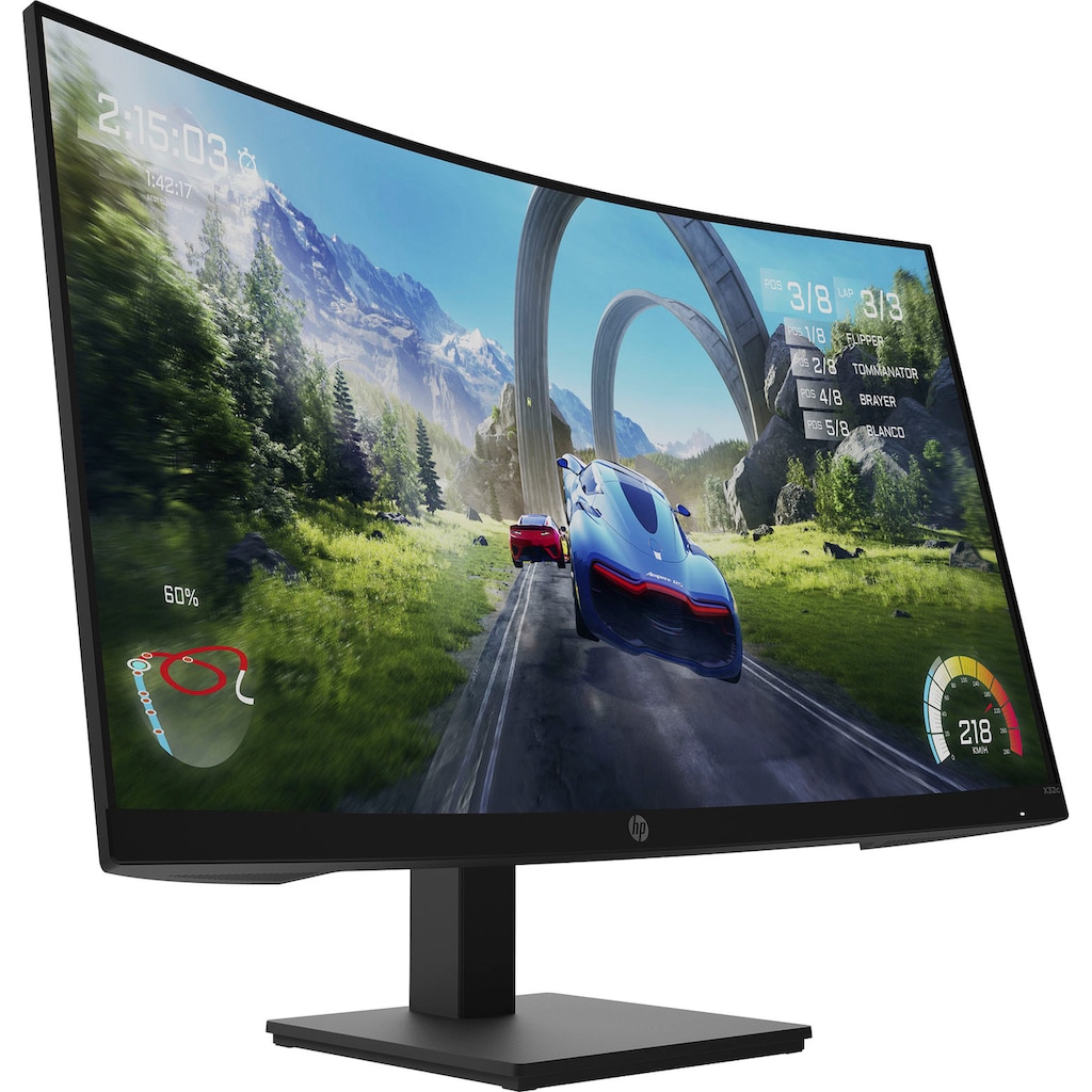 HP Curved-Gaming-Monitor »X32c«, 80 cm/31,5 Zoll, 1920 x 1080 px, Full HD, 1 ms Reaktionszeit, 165 Hz