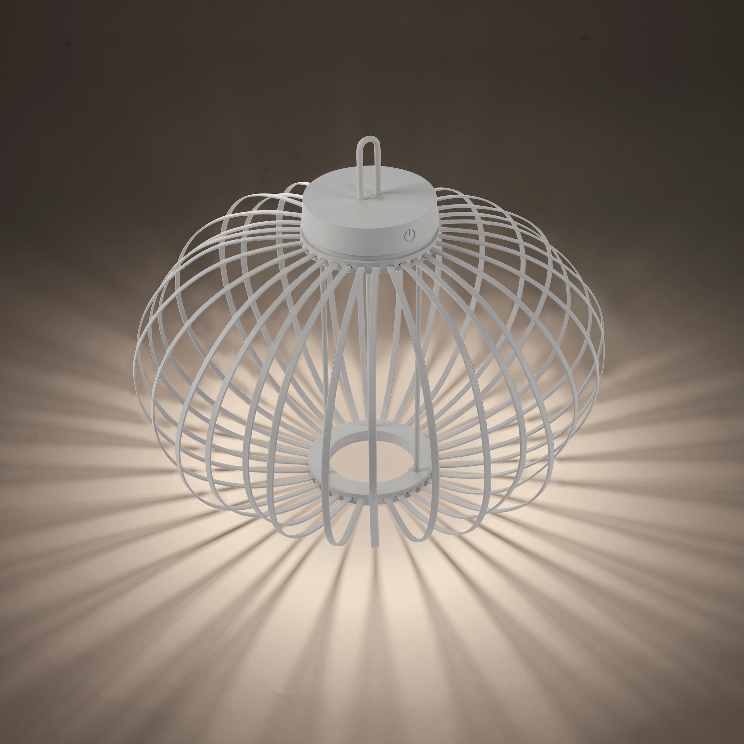 JUST LIGHT Pendelleuchte »AKUBA«, 1 flammig, Leuchtmittel LED-Modul | LED fest integriert, Akkuleuchte