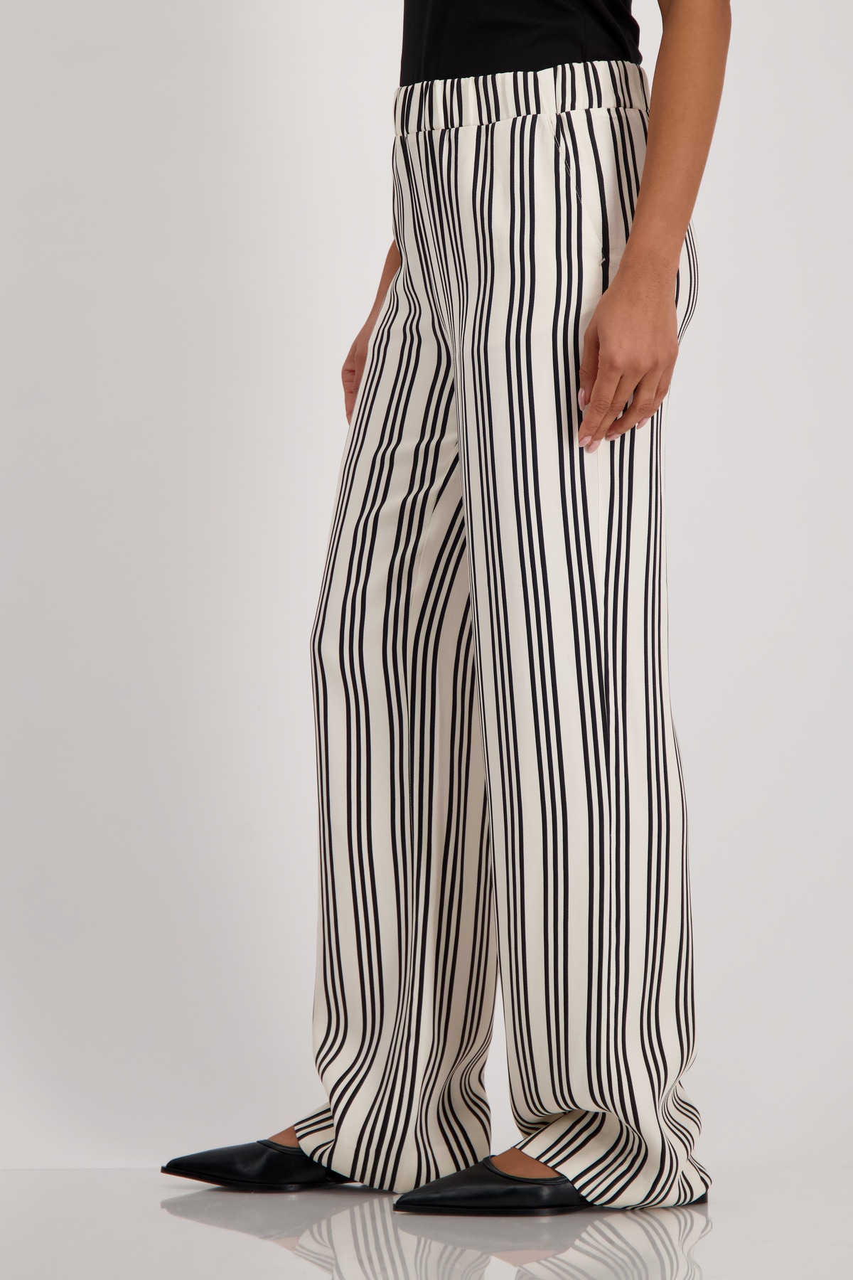 Monari Anzughose  mit Streifen