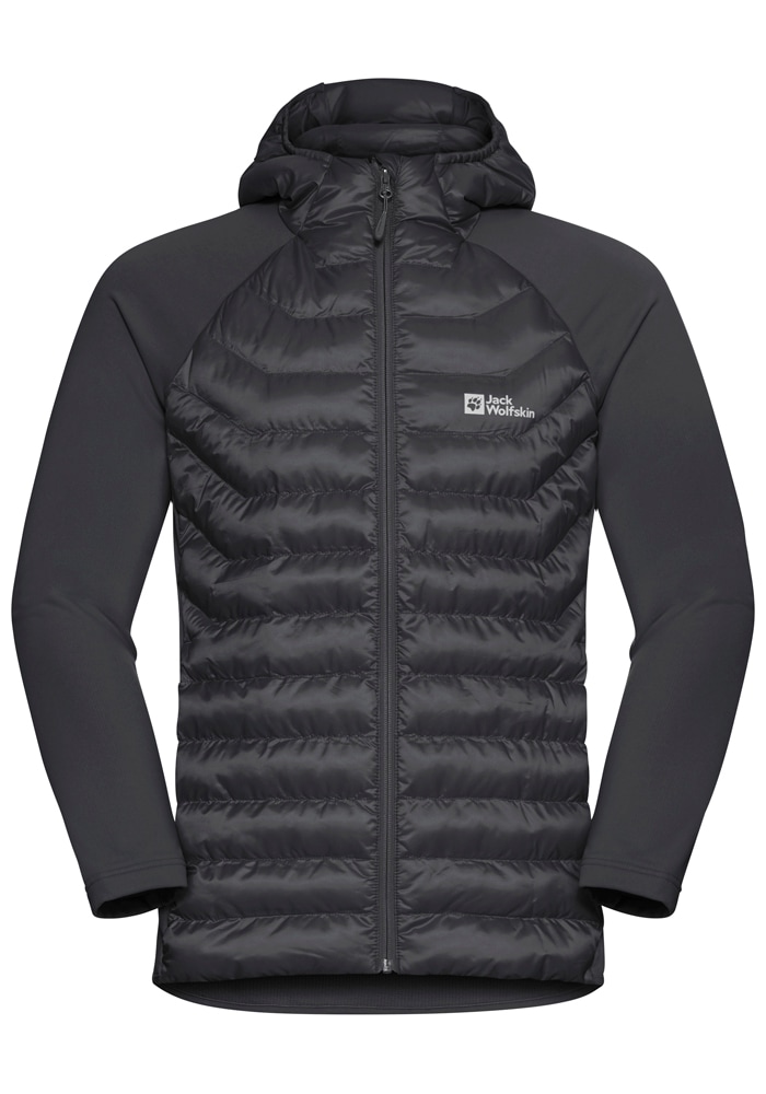 Jack Wolfskin Hybridjacke »ROUTEBURN PRO HYBRID M«, mit Kapuze