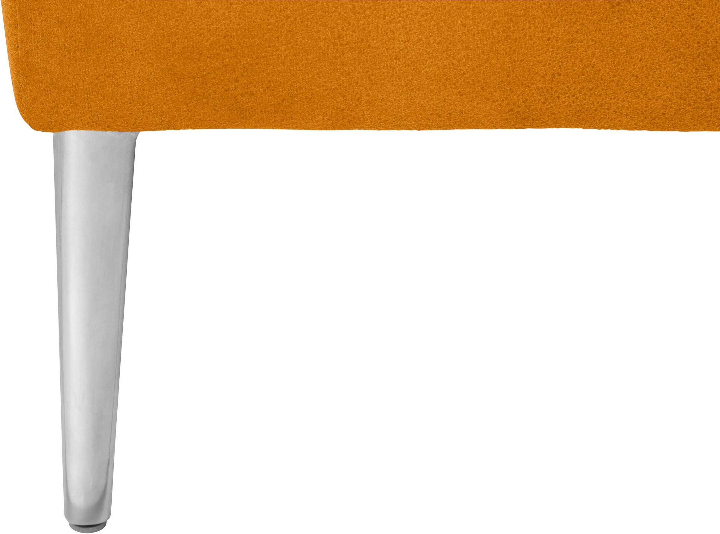 W.SCHILLIG Ecksofa »enjoy&MORE, Designsofa, elegant und bequem, L-Form«, mit Sitztiefenverstellung, Füße Chrom glänzend, Breite 310 cm