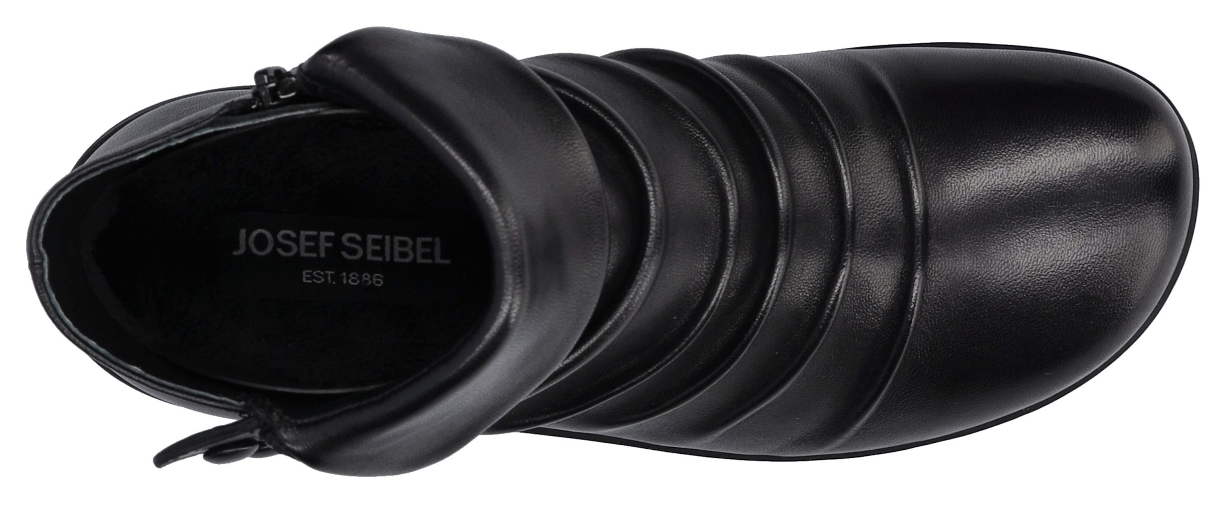 Josef Seibel Stiefelette »Charlotte 14«  Boots, Reißverschlussstiefel mit gerafftem Schaft