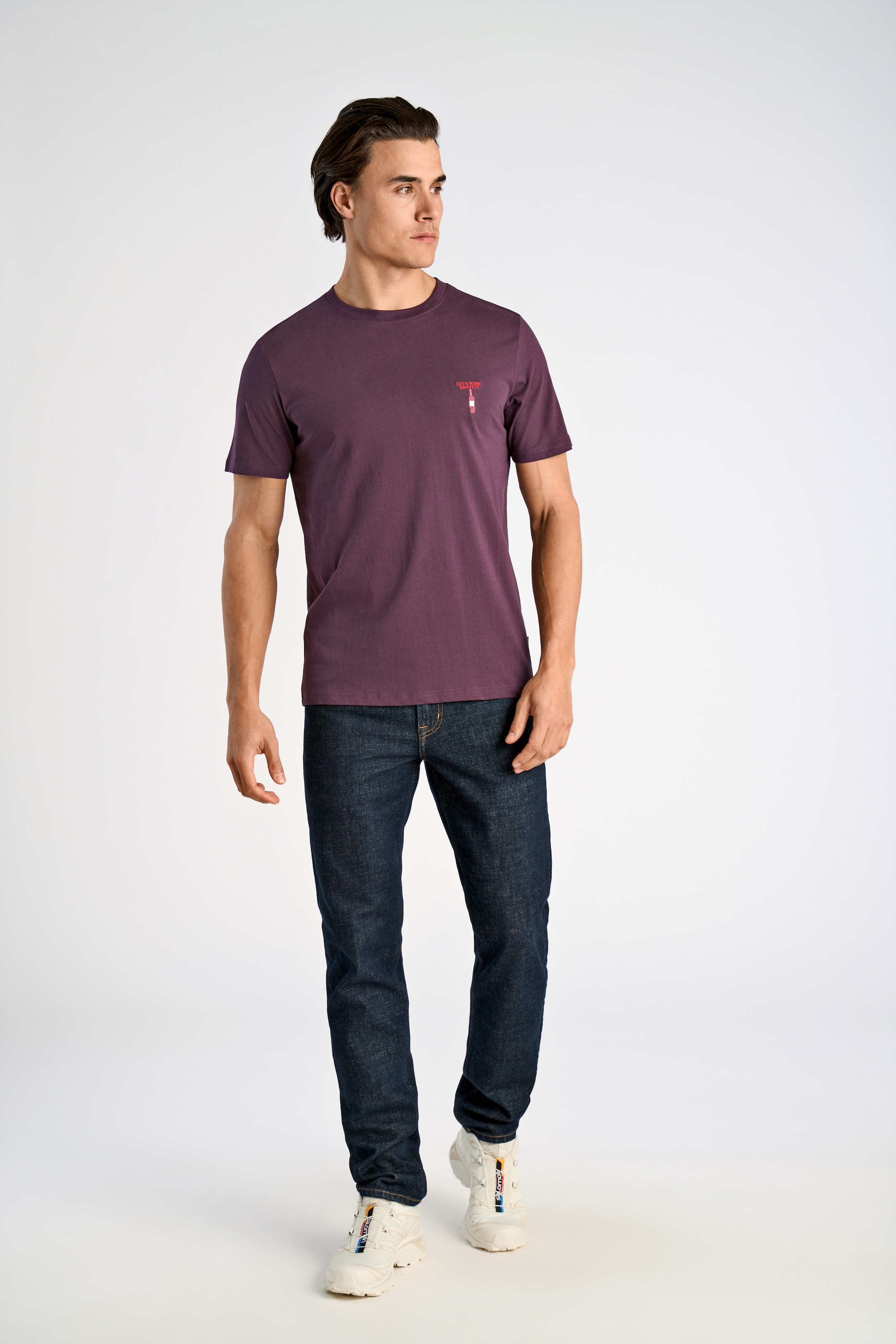 LINDBERGH T-Shirt mit Statement-Stickerei auf der Brust