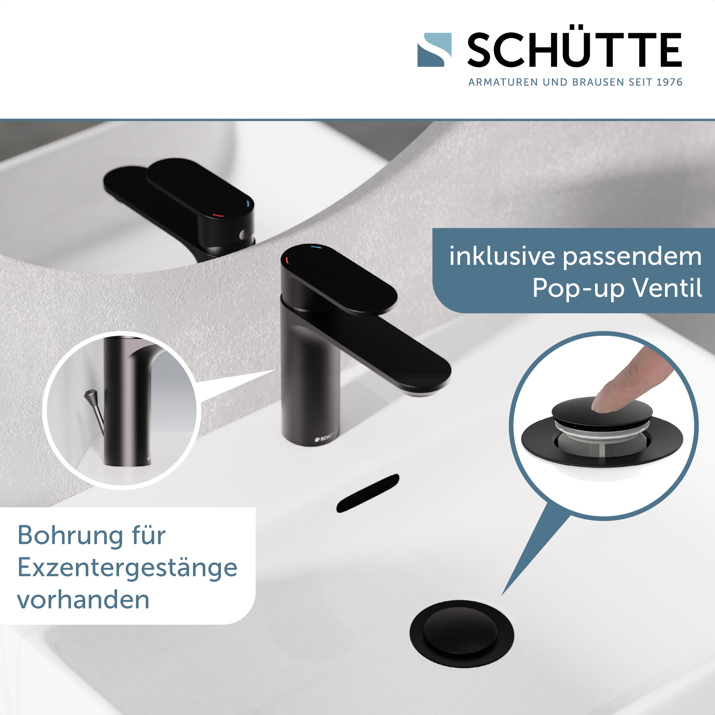 Schütte Waschtischarmatur »MONTANA«