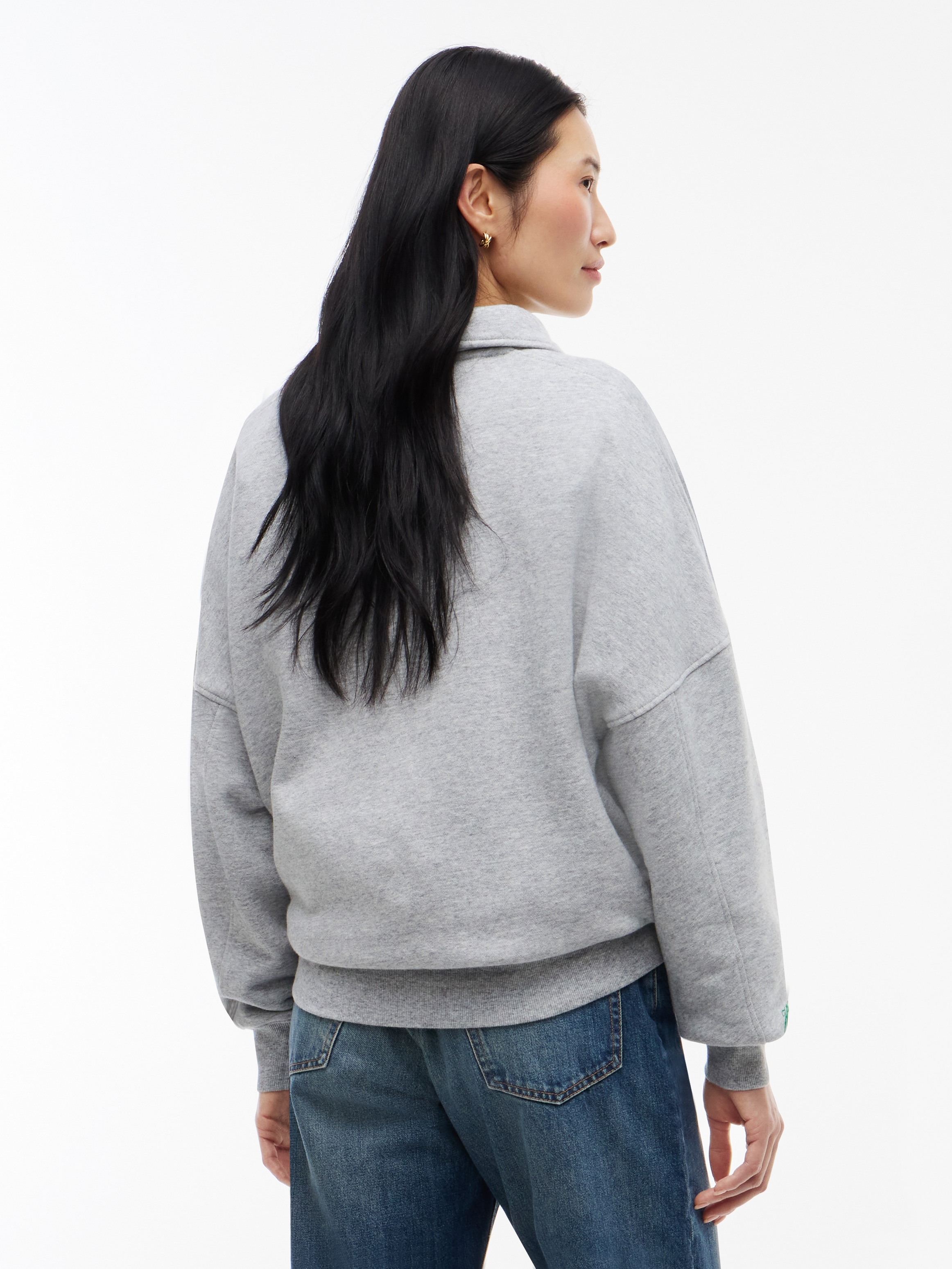 Tommy Hilfiger Sweatshirt »STUDIO TOMMY HALF-ZIP POLO SWT«, Baumwolle
