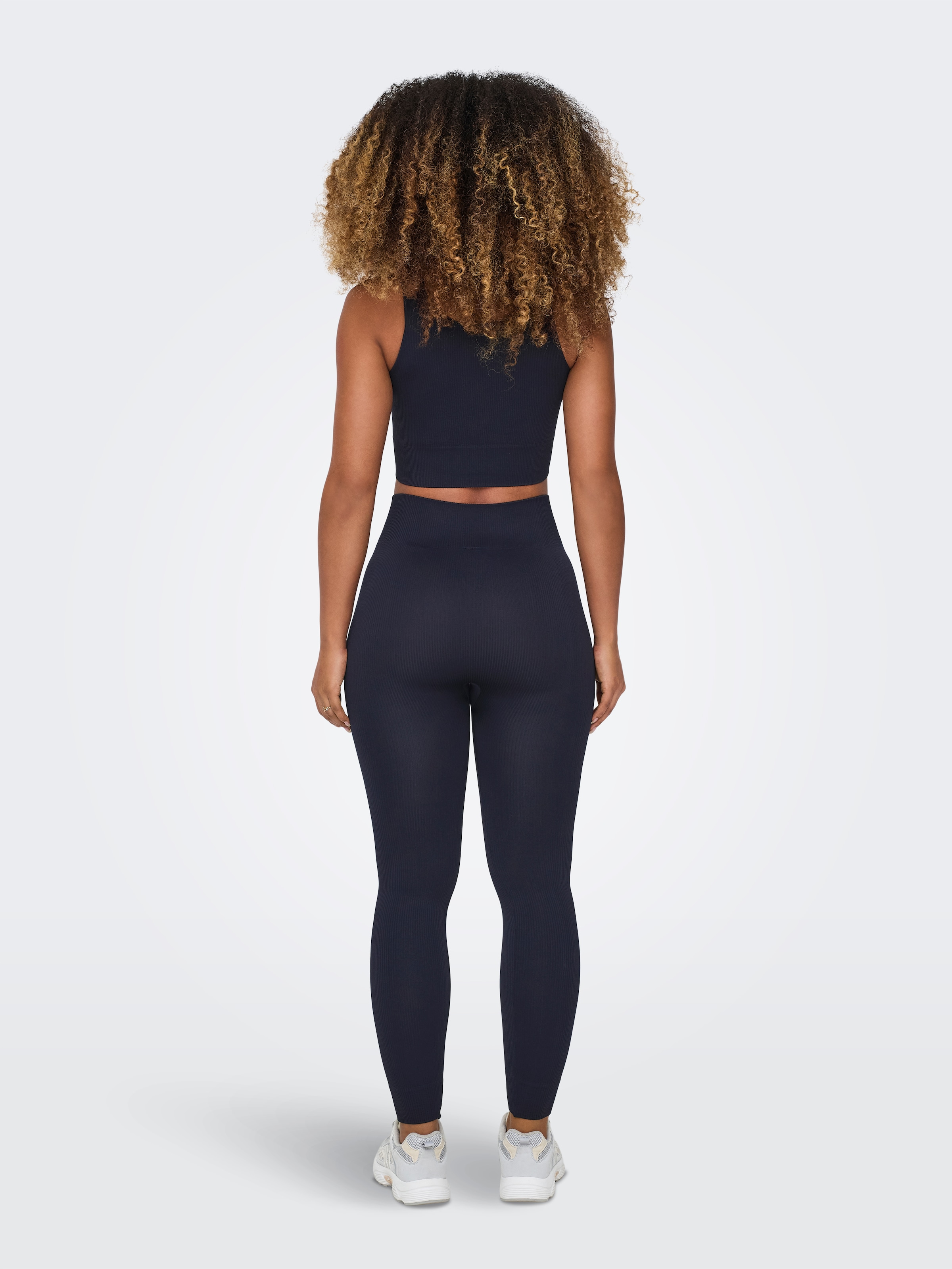 ONLY Play Trainingstop »ONPJAIA LIFE«, Cropped Fit, in feiner Rippstruktur