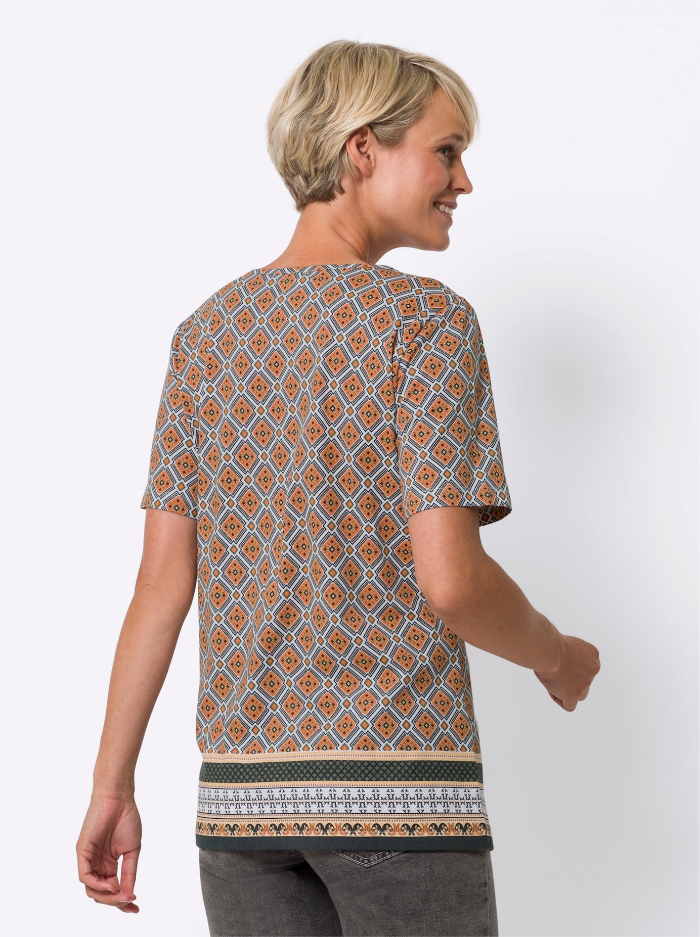 Classic Basics Kurzarmshirt »Rundhals-Shirt«, (1 tlg.)