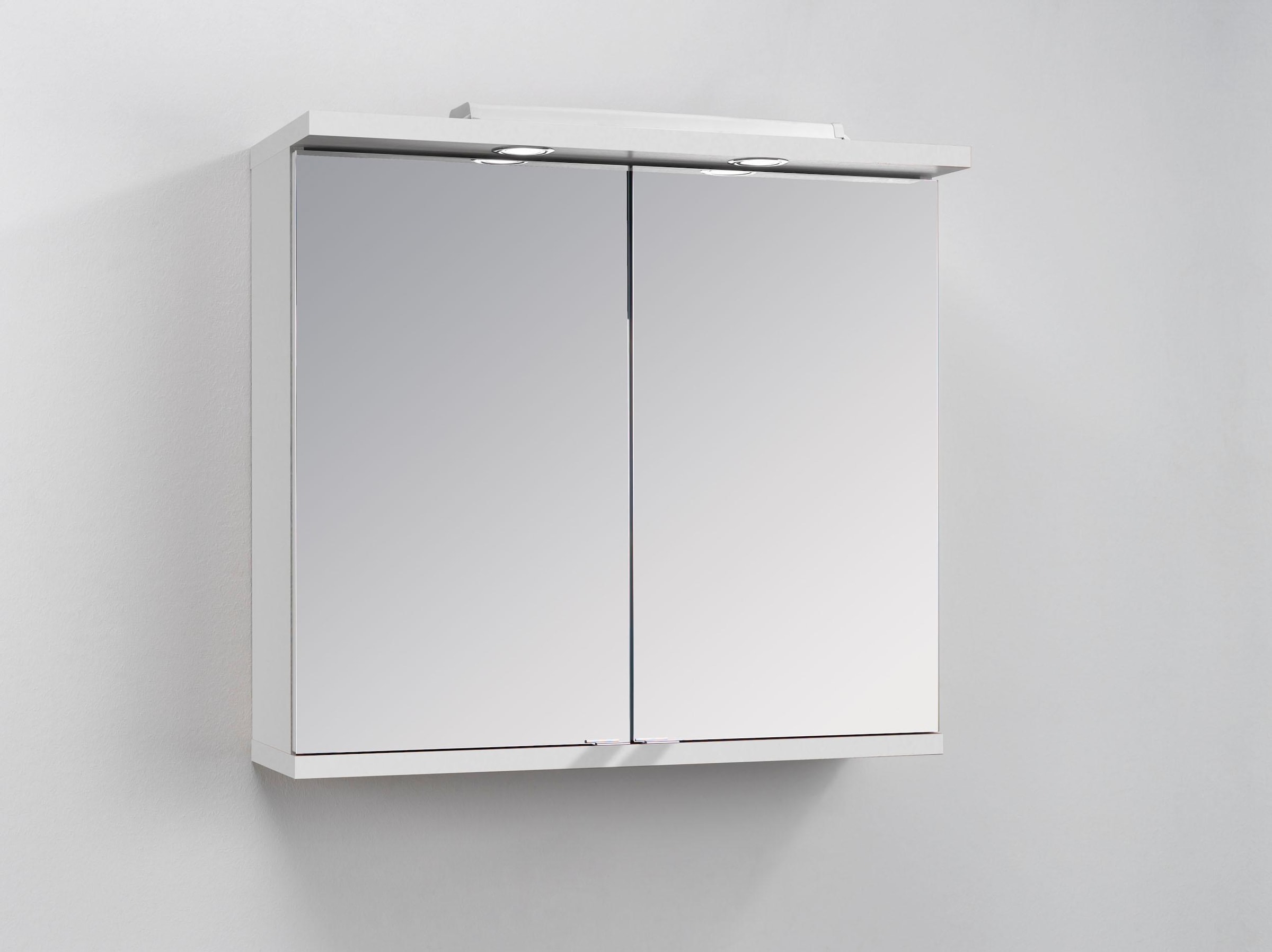 Homexperts Spiegelschrank »Nusa«, Breite 80 cm, und OTTO Shop Online mit LED-Beleuchtung bestellen im Schalter-Steckdosen-Box