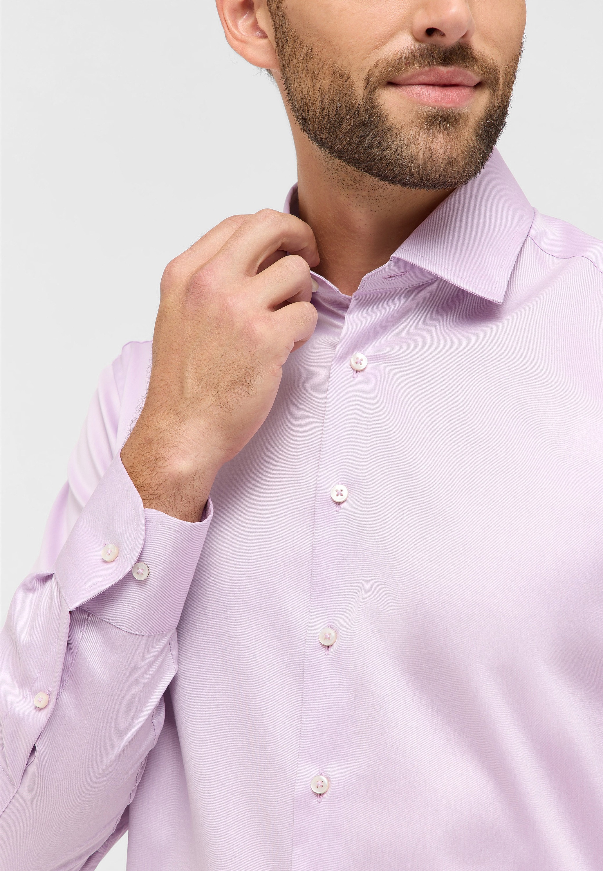 Eterna Langarmhemd »MODERN FIT«, NON IRON (bügelfrei)