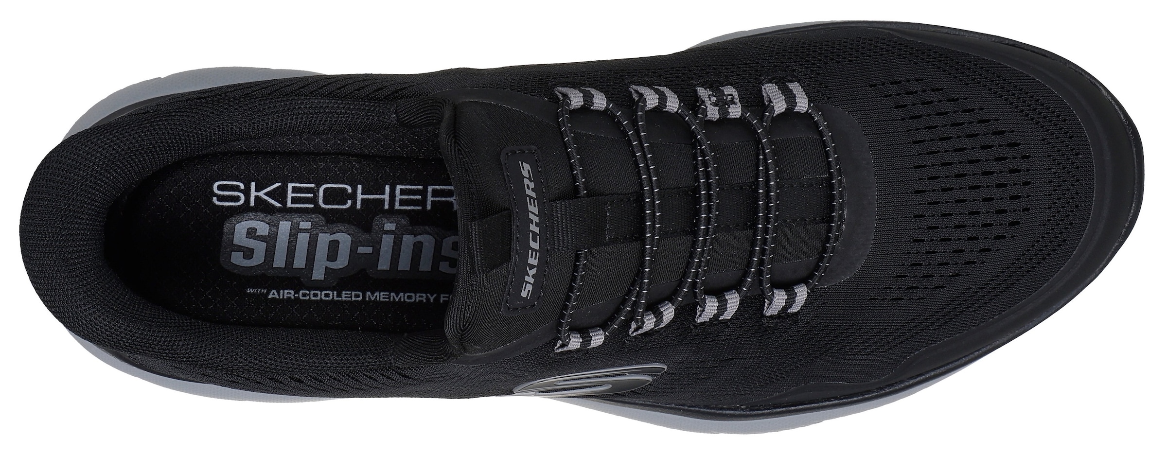 Skechers Slip-On Sneaker »SUMMITS«, Freizeitschuh, Schnürschuh mit Memory Foam