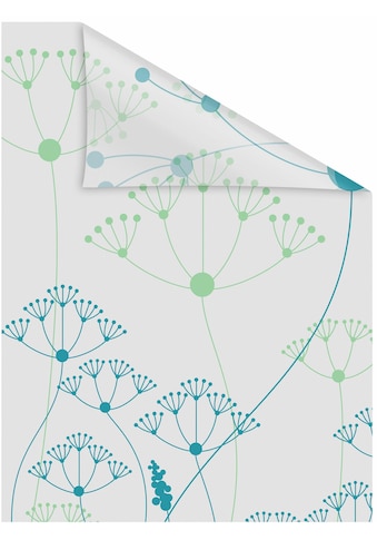 Fensterfolie »Wiese«, 1 St., blickdicht, strukturiertKlebepunkte