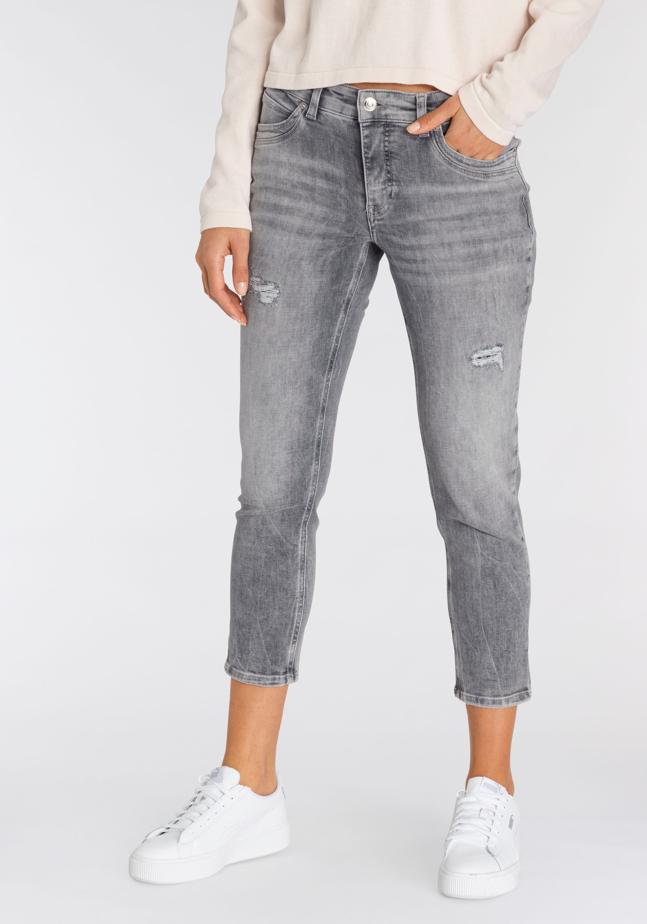 MAC Slim-fit-Jeans »Mel Sylvie Meis«, Gerader schmaler Schnitt von MAC by Sylvie Meis