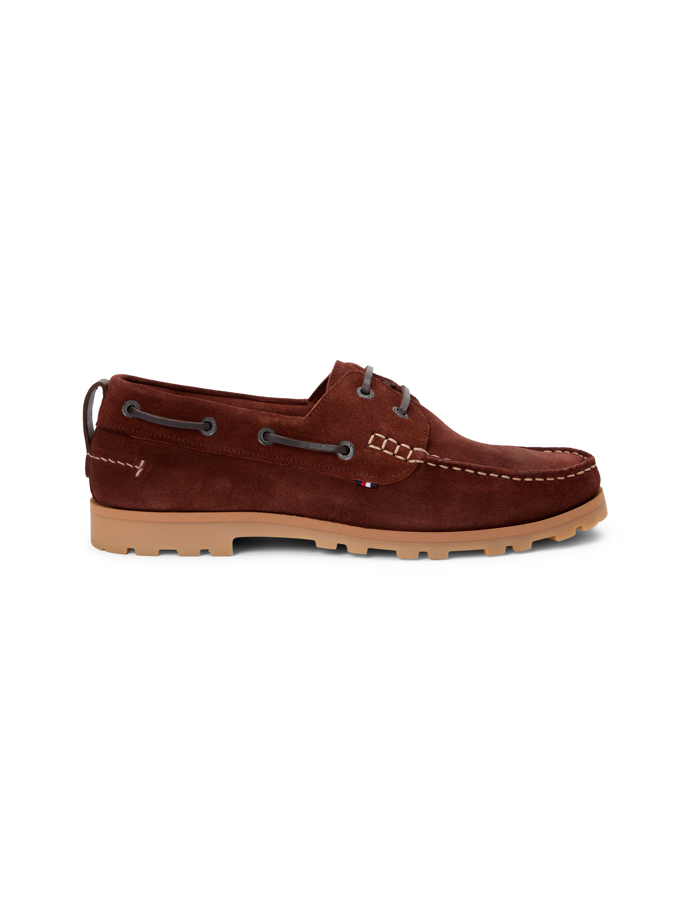 Tommy Hilfiger Bootsschuh »HILIFGER LIGHT SDE BOAT SHOE«  Schnürschuh, Halbschuh mit Durchzügen und Ösen