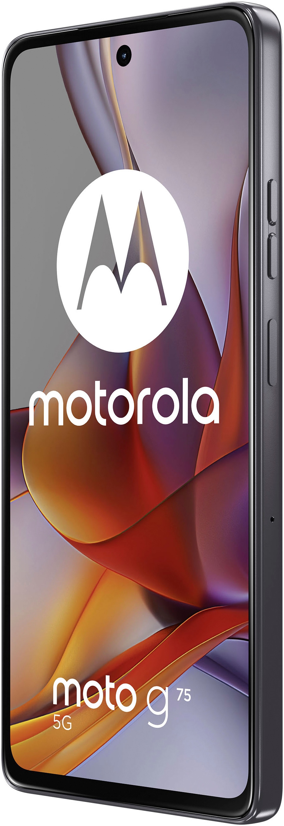 Motorola Smartphone »moto g75 256GB«, Charcoal Gray, 256 GB Speicherplatz