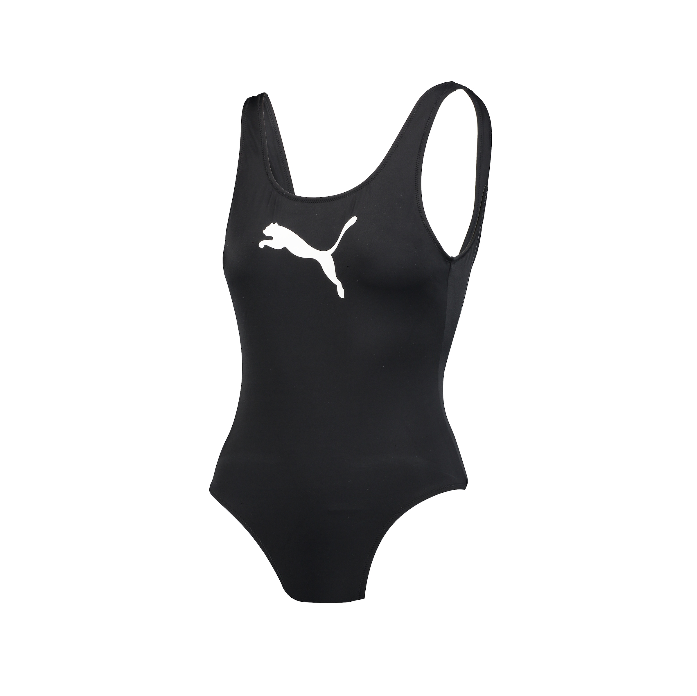 PUMA Badeanzug »PUMA SWIM WOMEN SWIMSUIT« mit Logoprint vorn