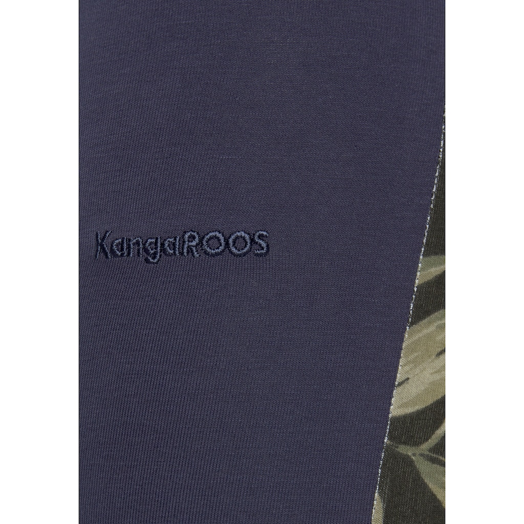 KangaROOS Leggings, mit bedrucktem seitlichem Streifen