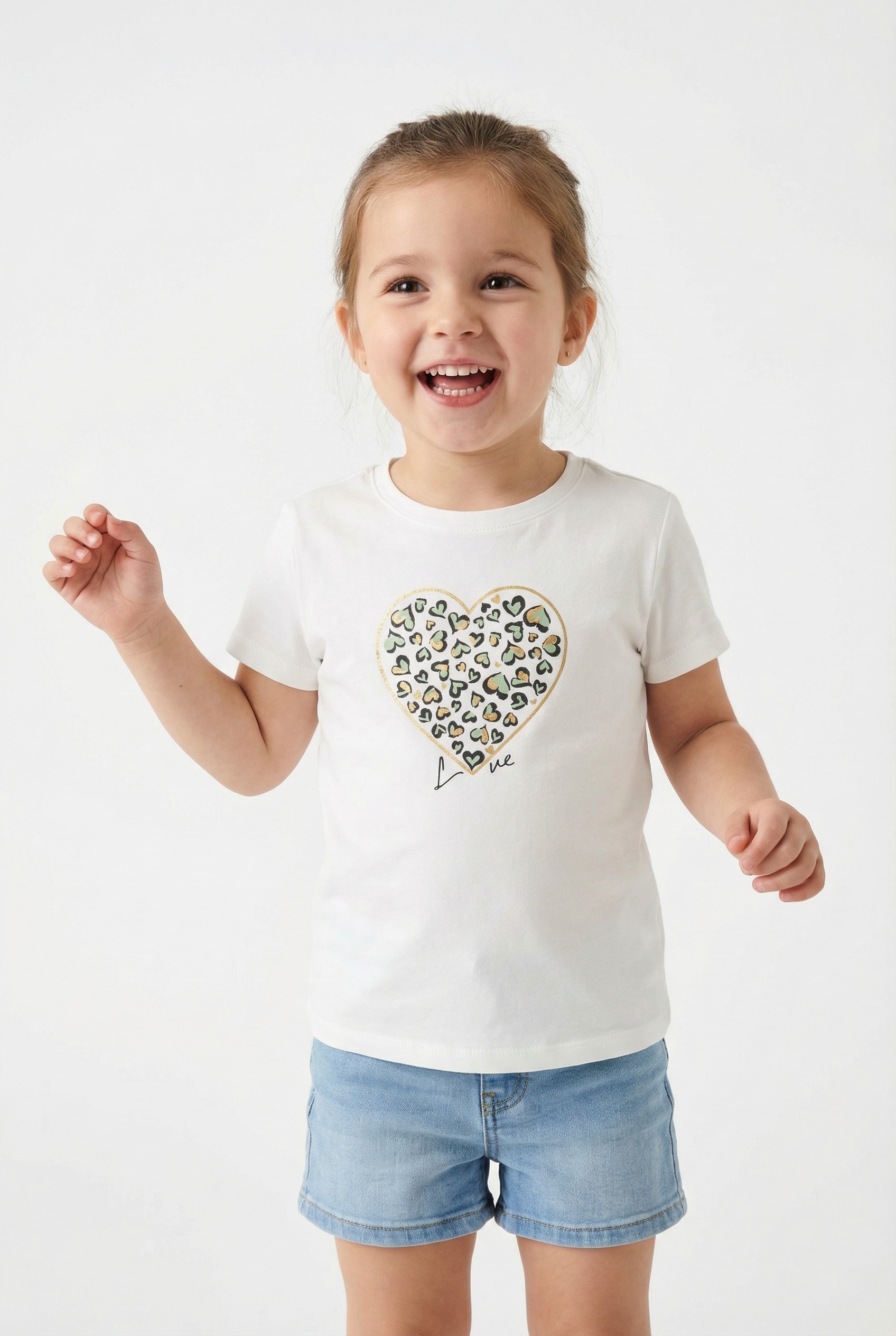 KIDS ONLY T-Shirt »KOGLANY-NINA LIFE LOVE S/S TOP FR JRS« mit unterschiedlichen Motiven - je nach Bodyfarbe