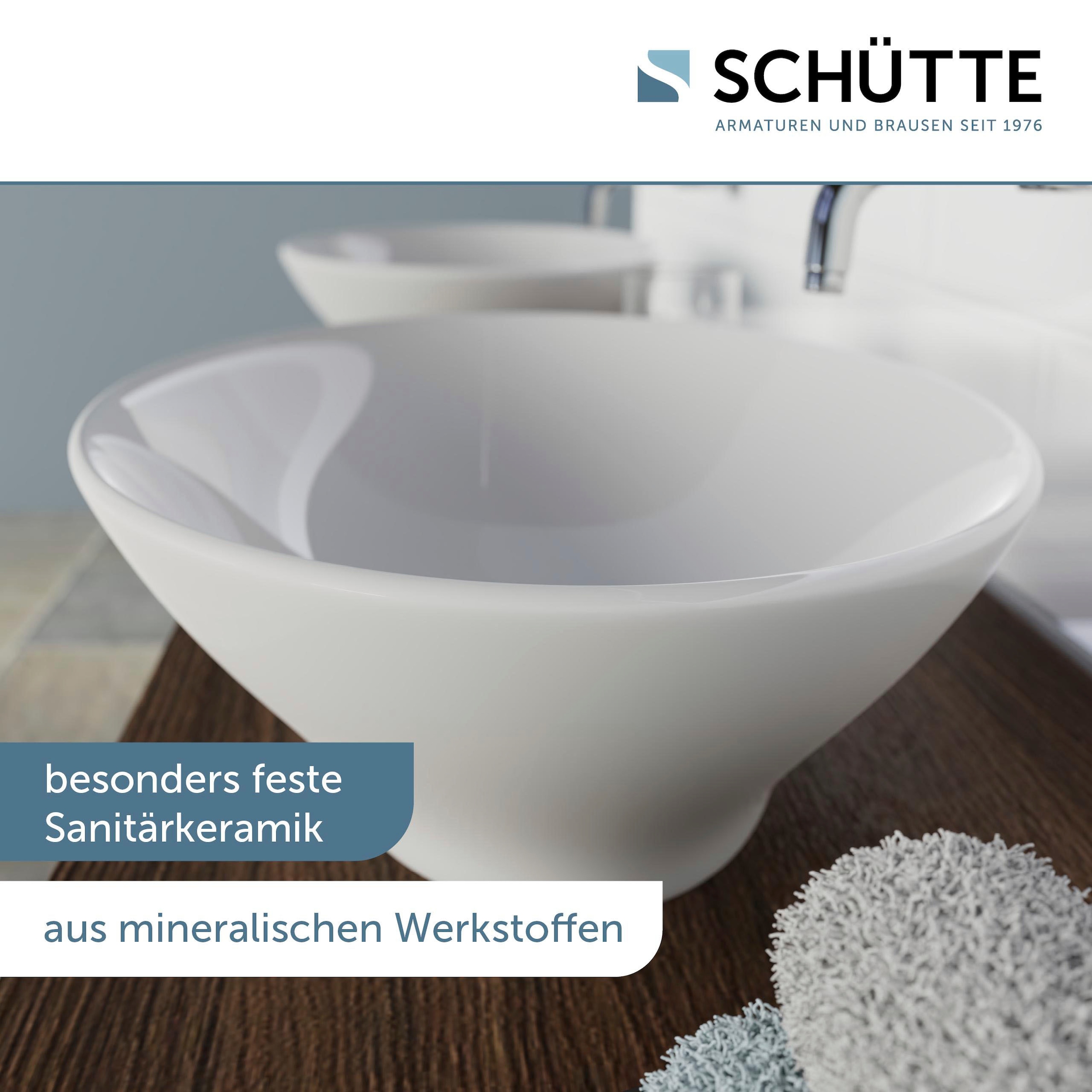 Schütte Aufsatzwaschbecken »TASSONI BOWL«, hochwertiger, glatter Glanzoberfläche