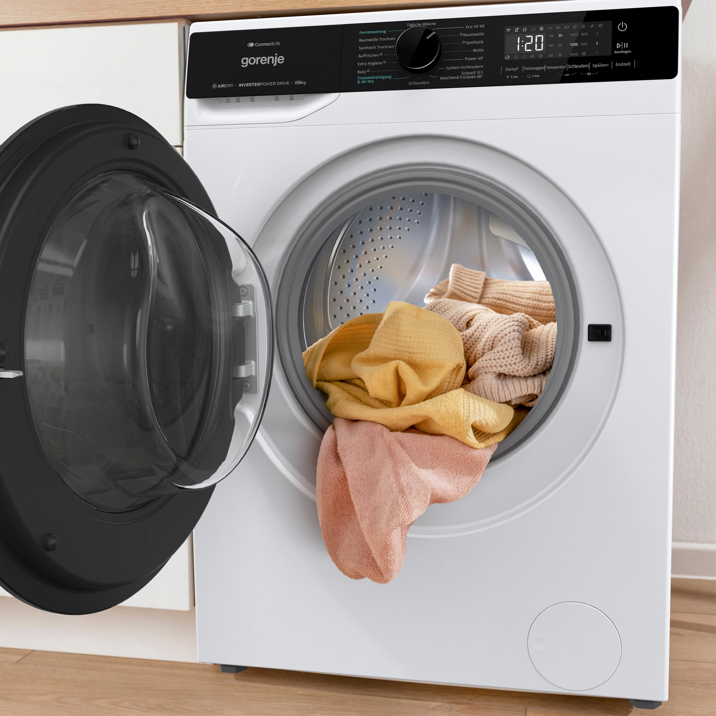 GORENJE Waschtrockner »WD2PA854ADW/DE«, Energieklasse A-30%
